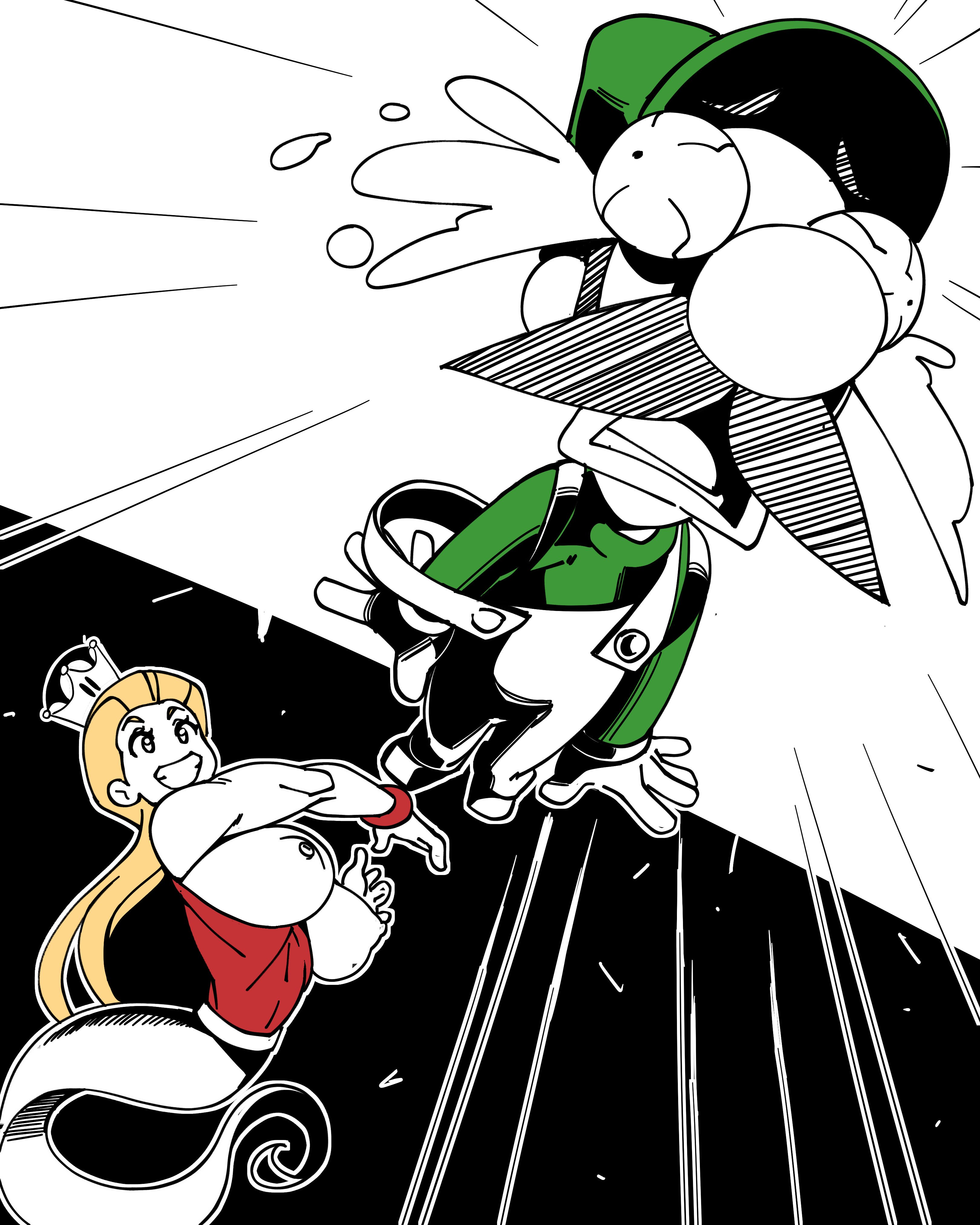 Super Mario Inktober (Mario Series) [Nisego] - Chapter 2 — Page 74