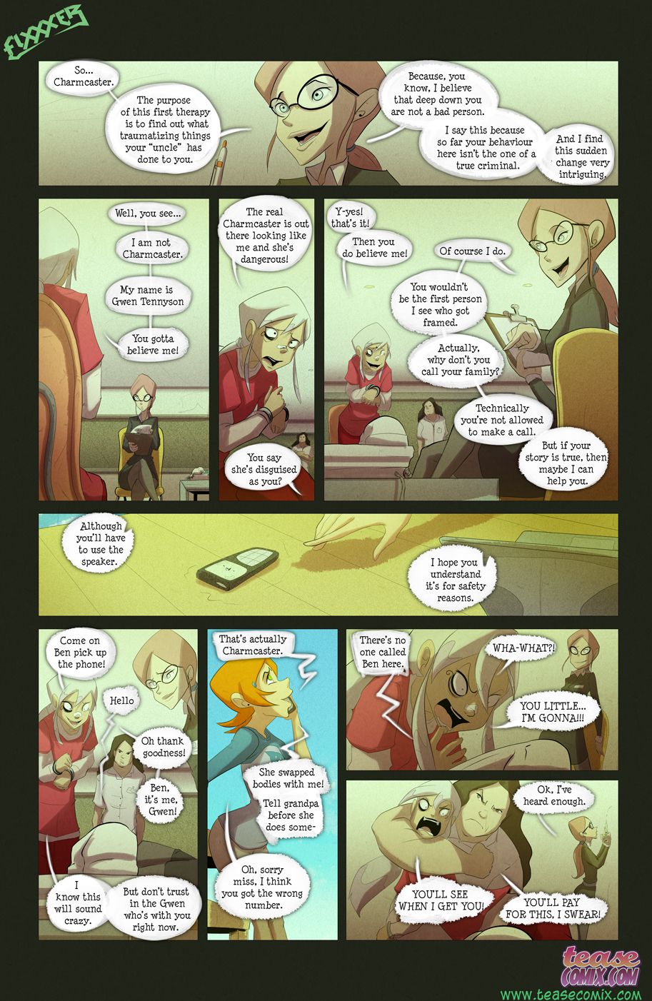 The Witch With No Name (Ben 10) [Tease Comix] - Chapter 1 — Page 6