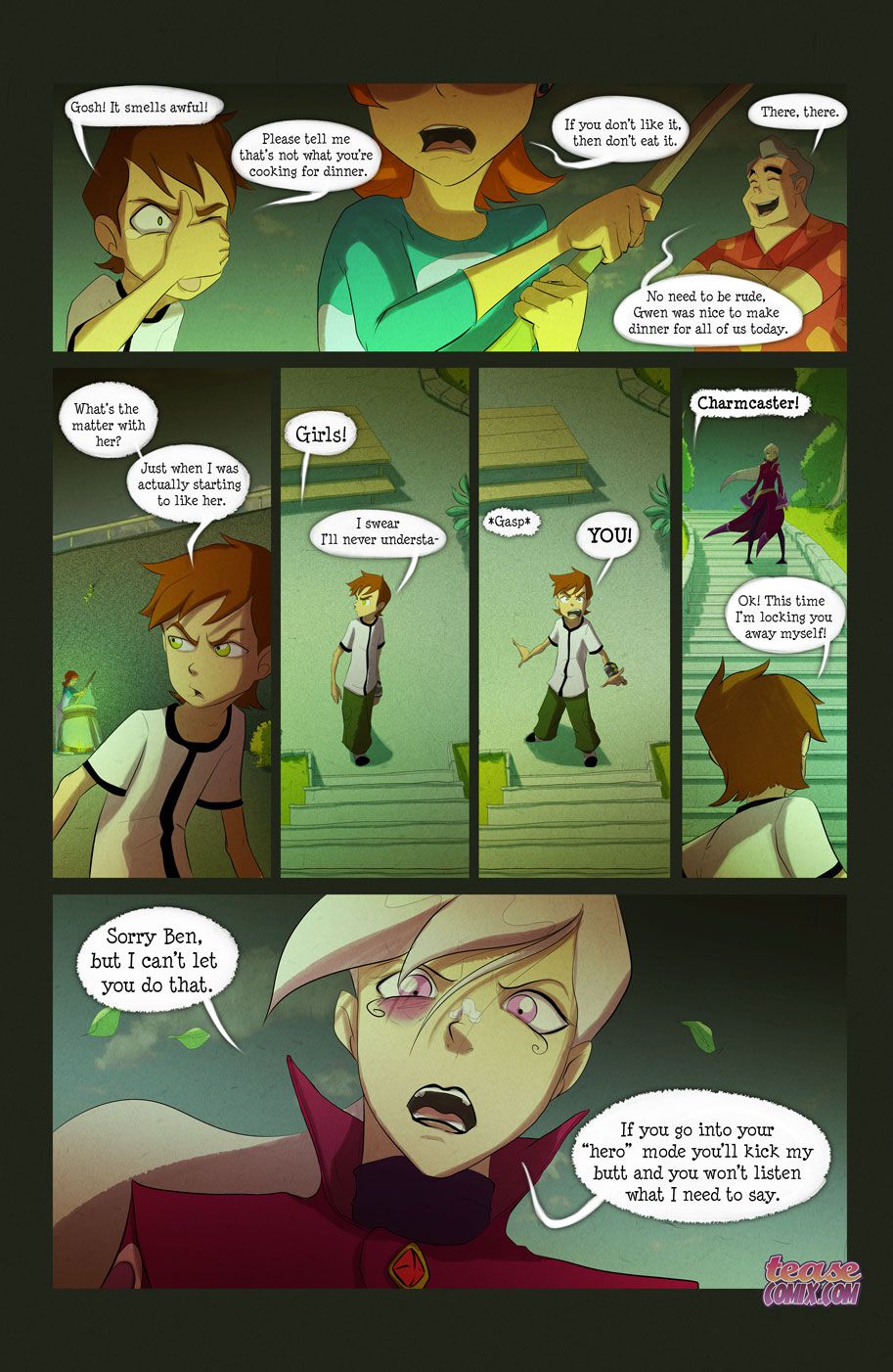 The Witch With No Name (Ben 10) [Tease Comix] - Chapter 1 — Page 61