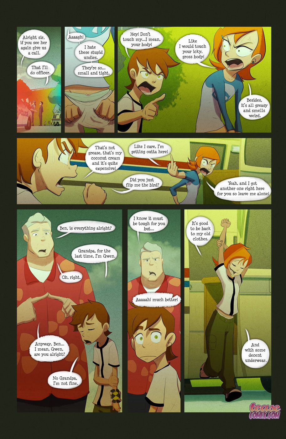 The Witch With No Name (Ben 10) [Tease Comix] - Chapter 1 — Page 66