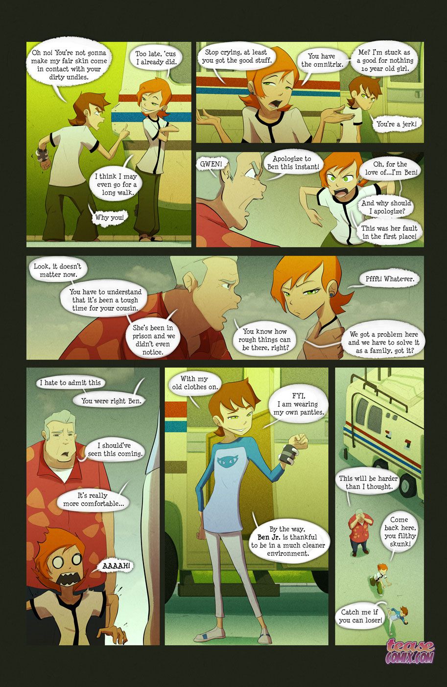 The Witch With No Name (Ben 10) [Tease Comix] - Chapter 1 — Page 67