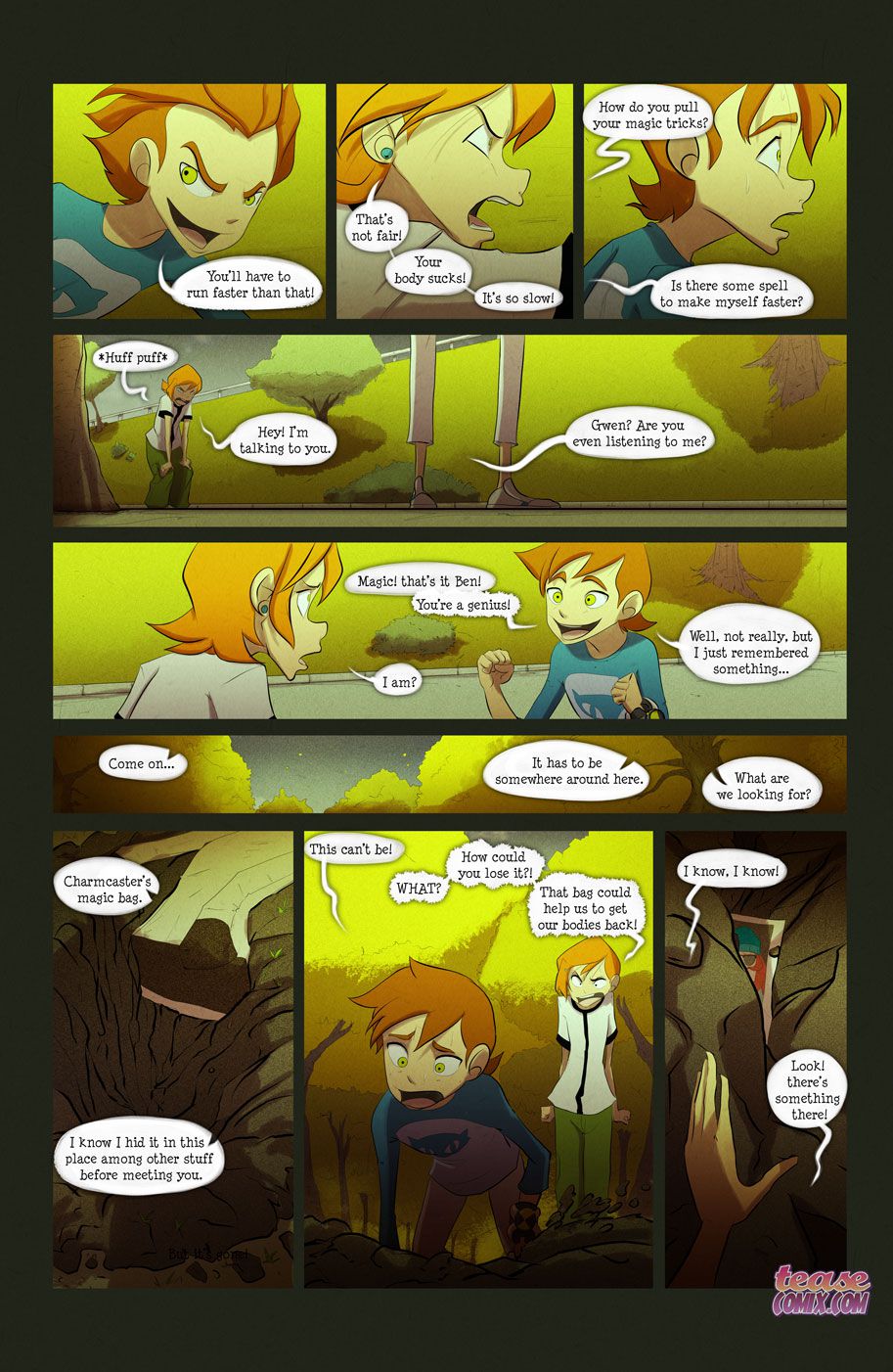 The Witch With No Name (Ben 10) [Tease Comix] - Chapter 1 — Page 68