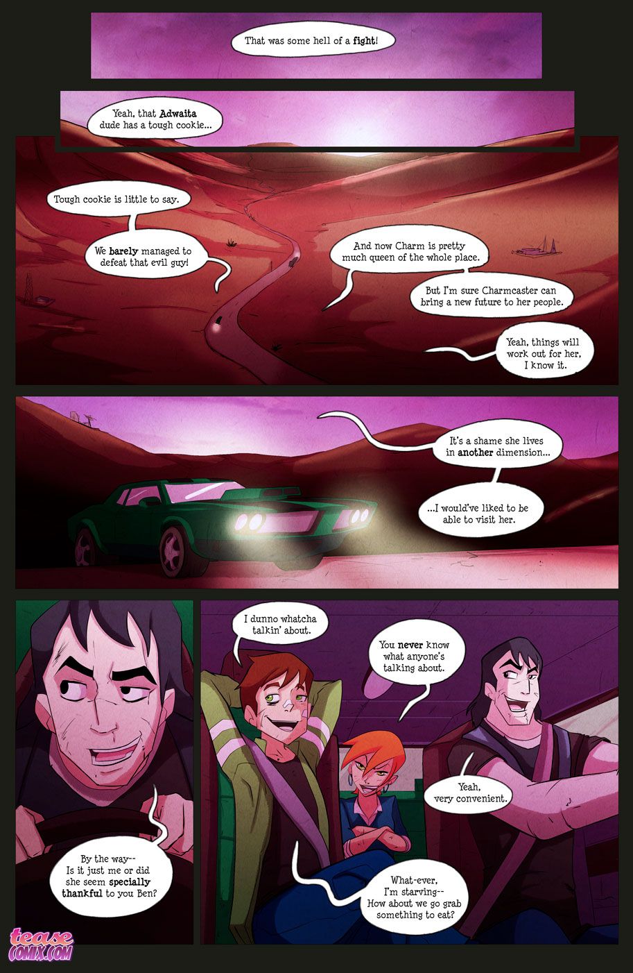 The Witch With No Name (Ben 10) [Tease Comix] - Chapter 2 — Page 101
