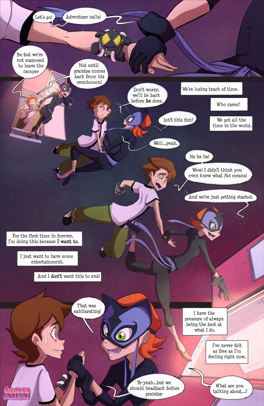 The Witch With No Name (Ben 10) [Tease Comix] - Chapter 2 — Page 14