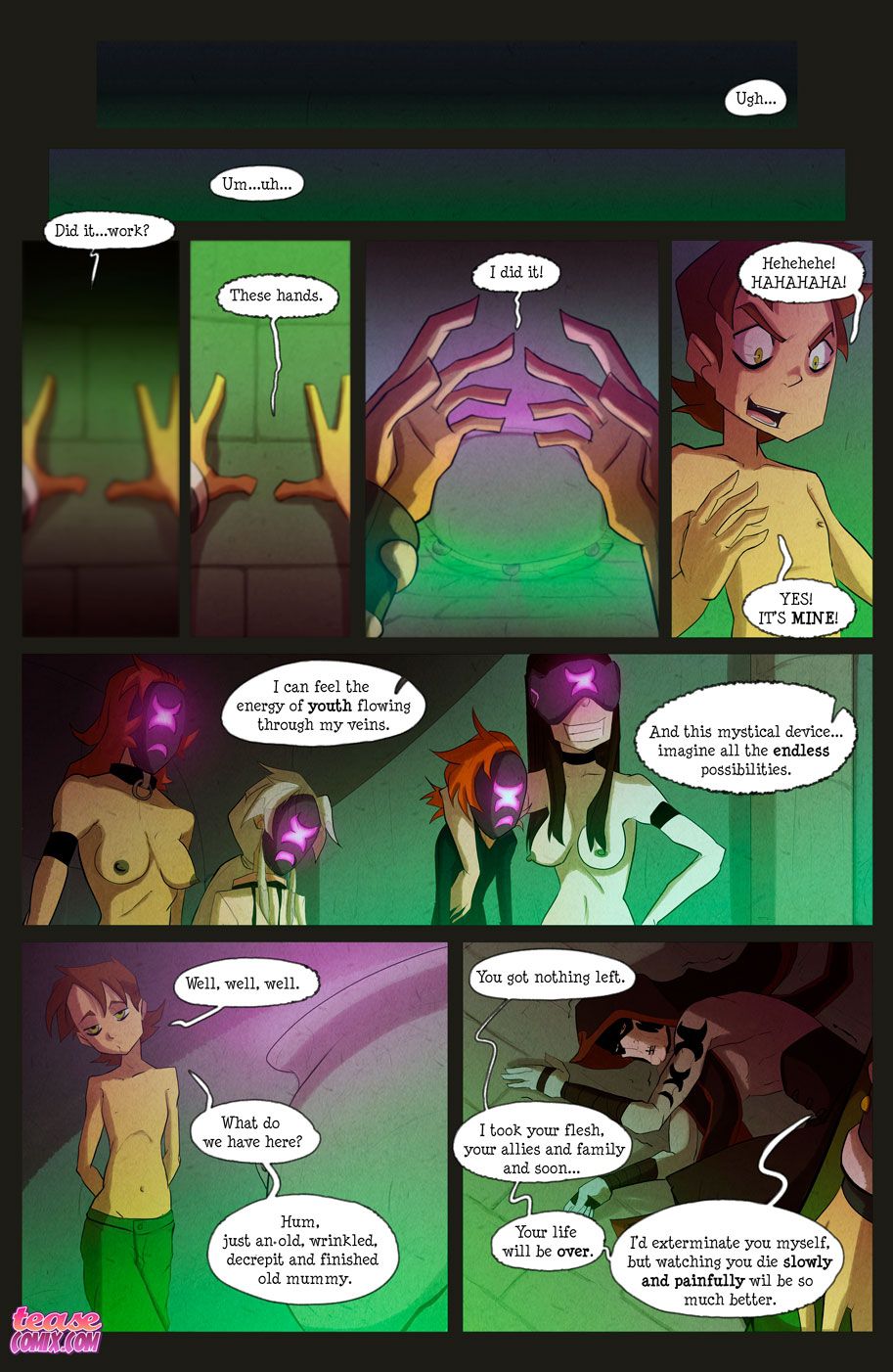 The Witch With No Name (Ben 10) [Tease Comix] - Chapter 2 — Page 79