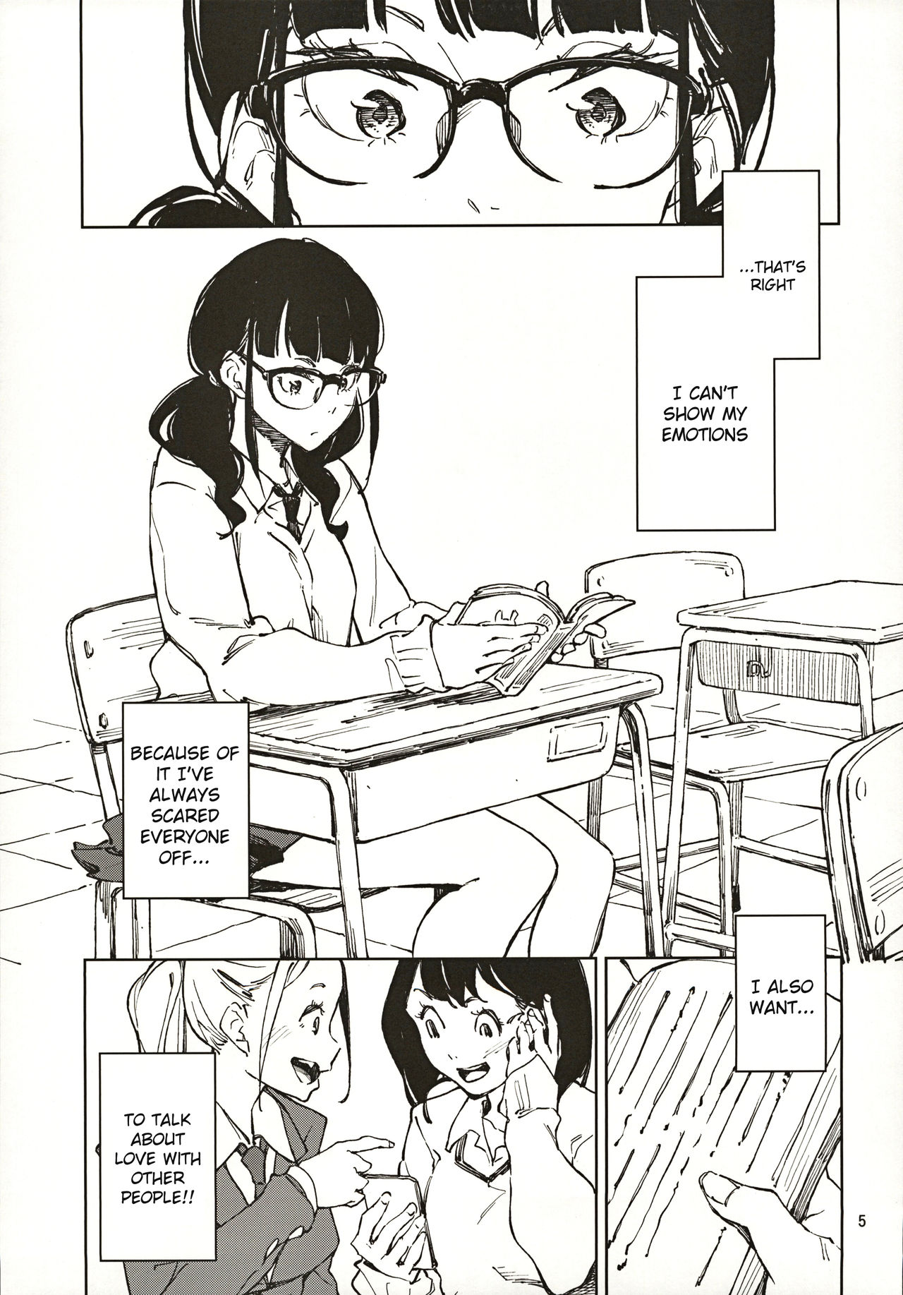Jouzu ni Waraitai [Inato Serere] - Chapter 1 — Page 4
