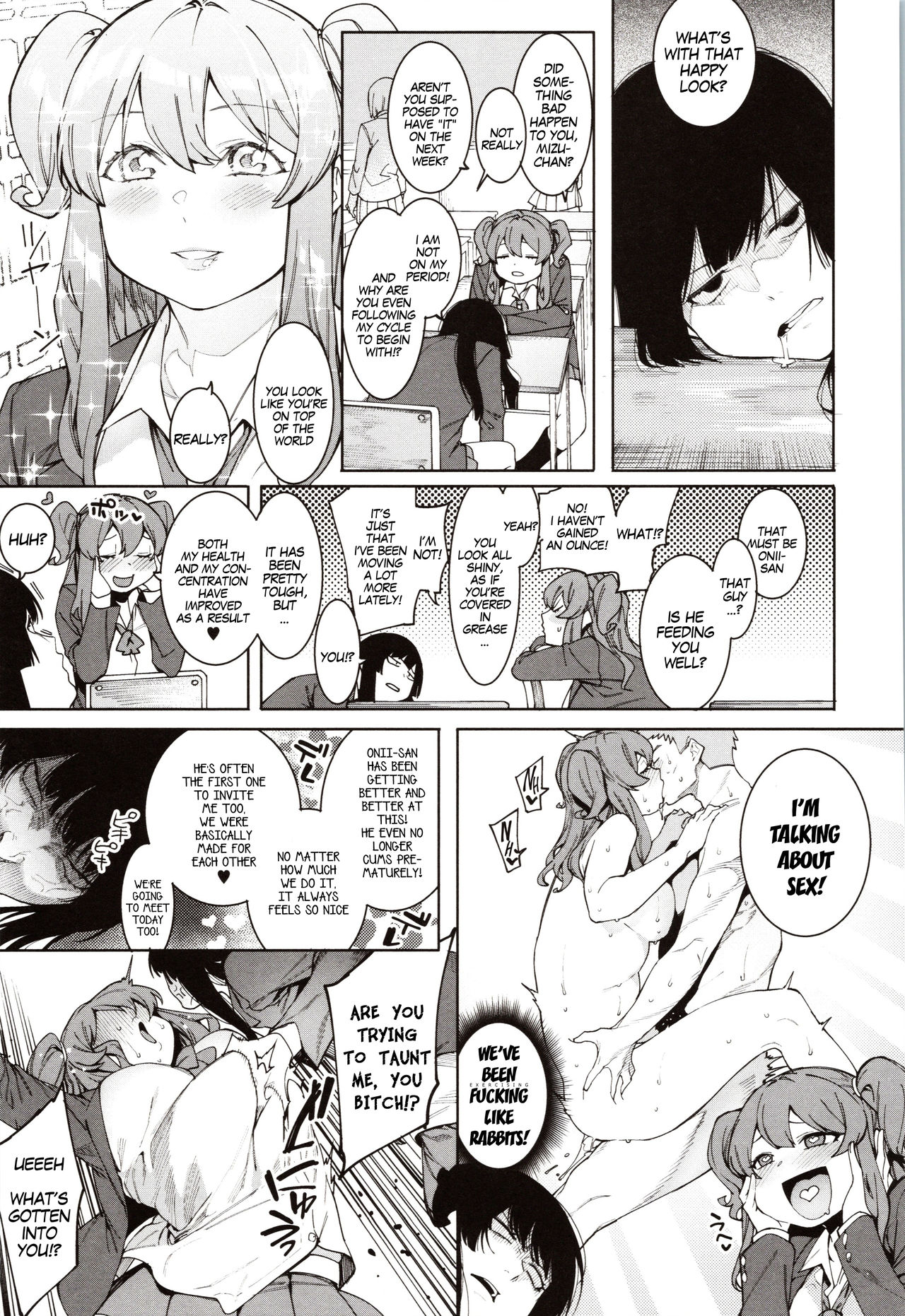 Punishment For Mizuha! [Menea The Dog] - Chapter — Page 159