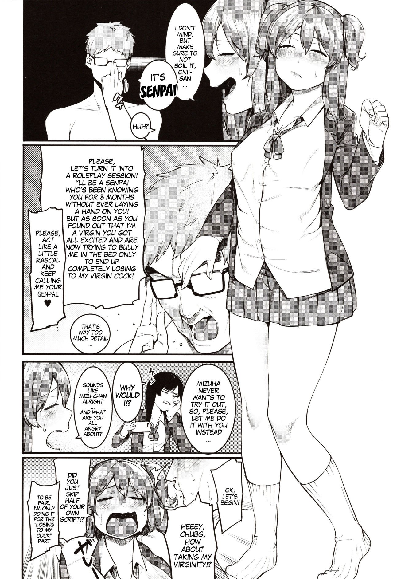 Punishment For Mizuha! [Menea The Dog] - Chapter — Page 49