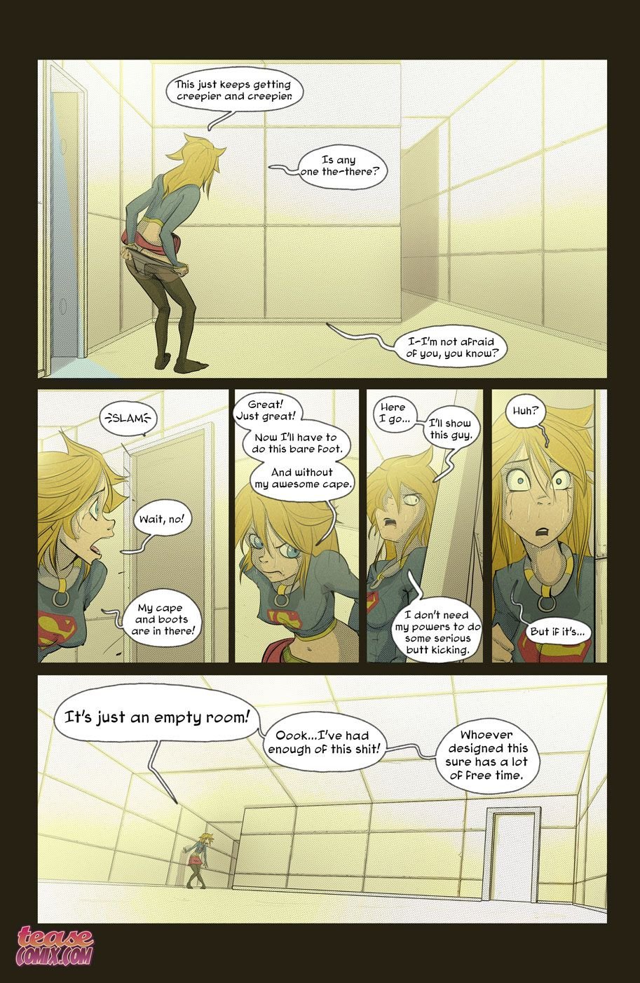 White Night (Supergirl) [Tease Comix] - Chapter 1 — Page 11