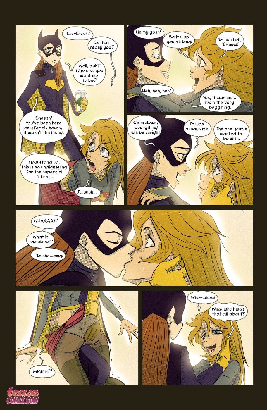 White Night (Supergirl) [Tease Comix] - Chapter 1 — Page 13