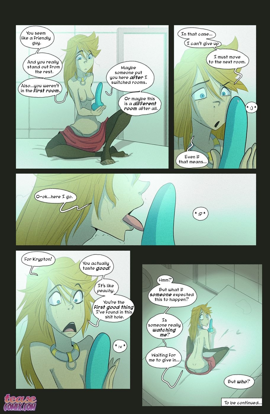 White Night (Supergirl) [Tease Comix] - Chapter 1 — Page 23