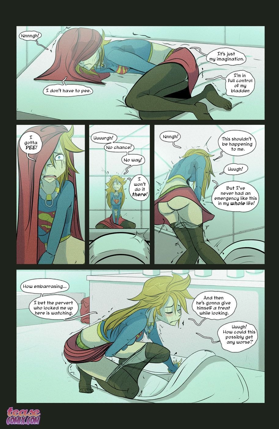 White Night (Supergirl) [Tease Comix] - Chapter 1 — Page 9
