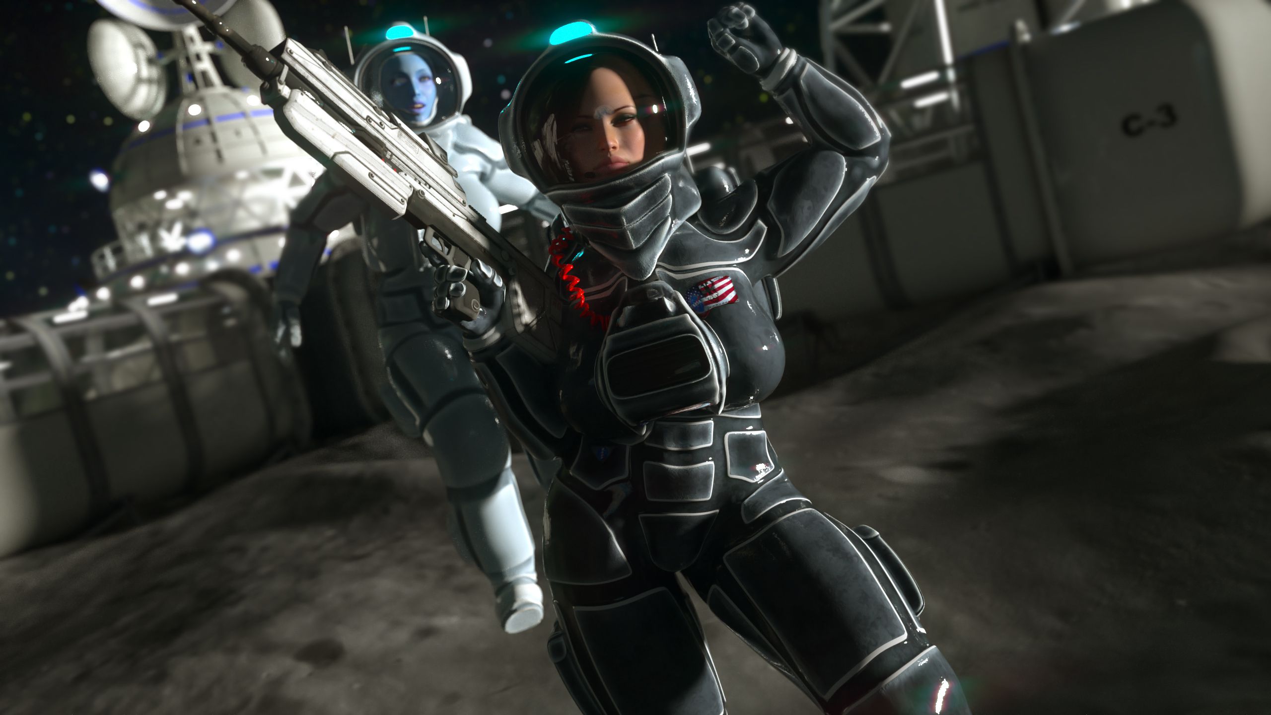 Aeon X – Lunar Harvest (Mass Effect) [3DXArt] - Chapter 1 — Page 12