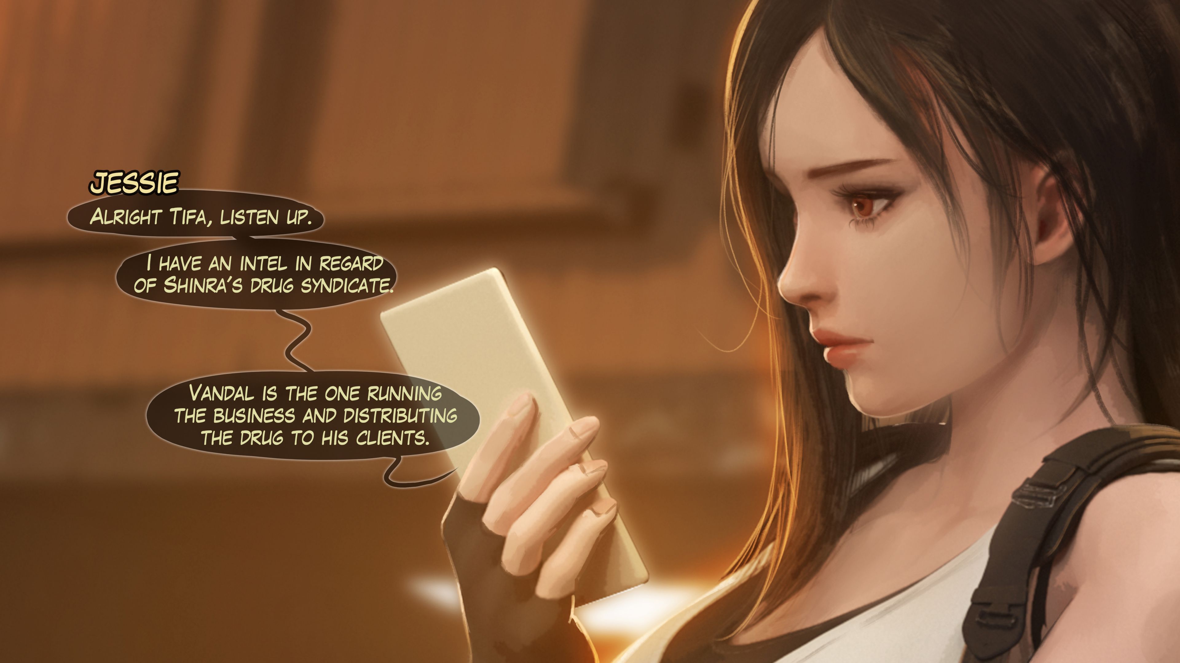 A Final Dream (Final Fantasy VII) [Firolian] - Chapter 1.1 — Page 9