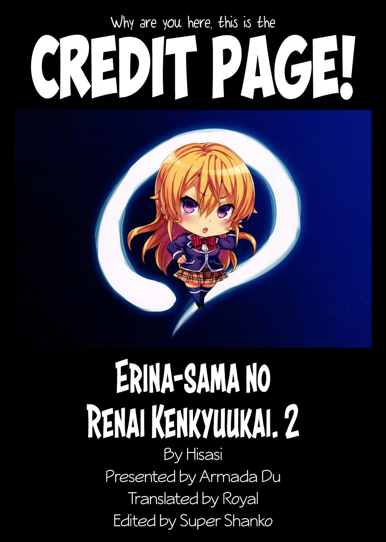 Erina-sama’s Love Laboratory (Food Wars! Shokugeki no Soma) [Hisasi] - Chapter 2 — Page 25