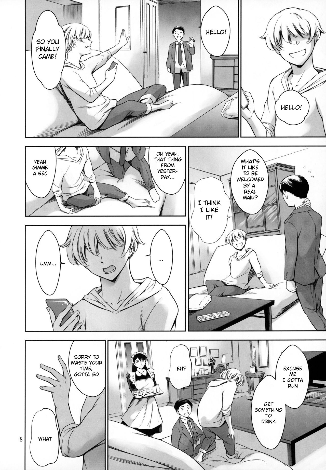 Uchi no Maid [Maguro Teikoku] - Chapter 1 — Page 8