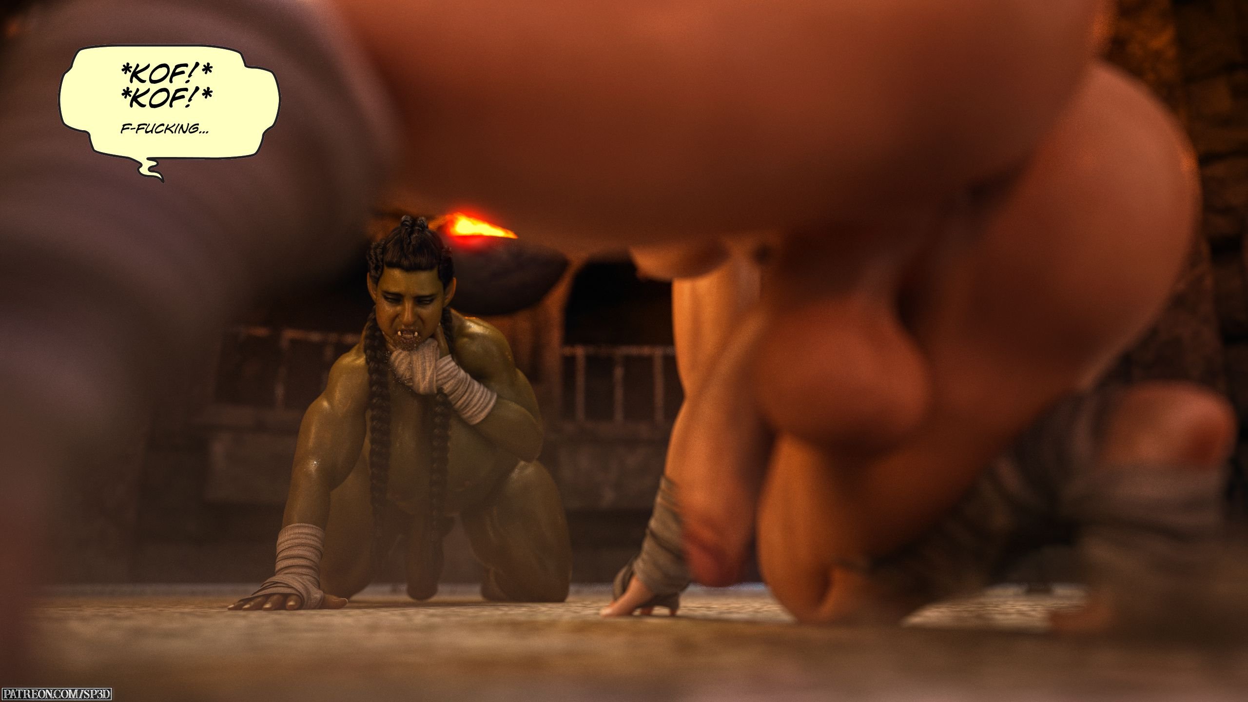 Sarak Vs Sinna [SquarePeg3D] - Chapter 1.2 — Page 14