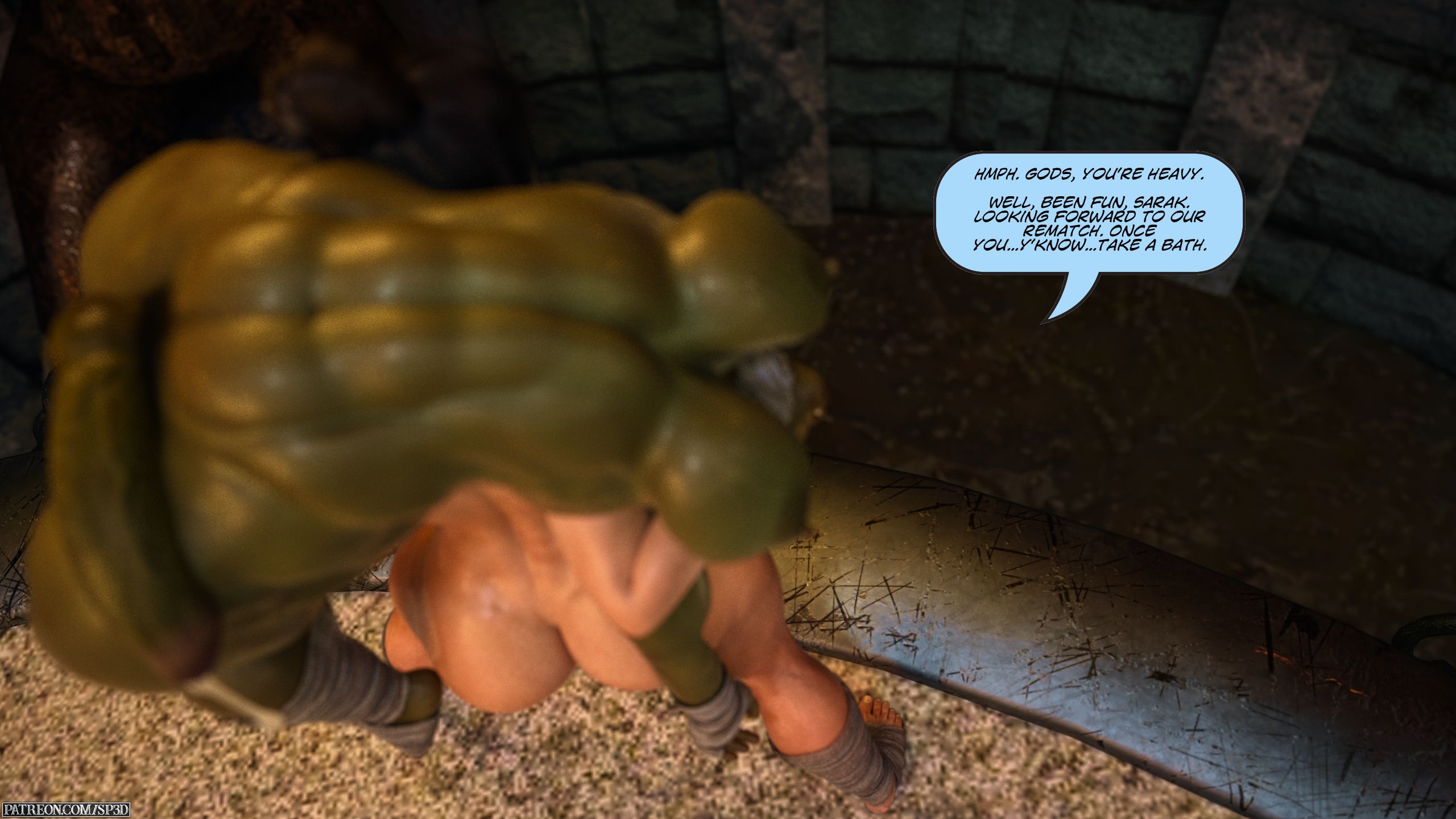 Sarak Vs Sinna [SquarePeg3D] - Chapter 1.2 — Page 65