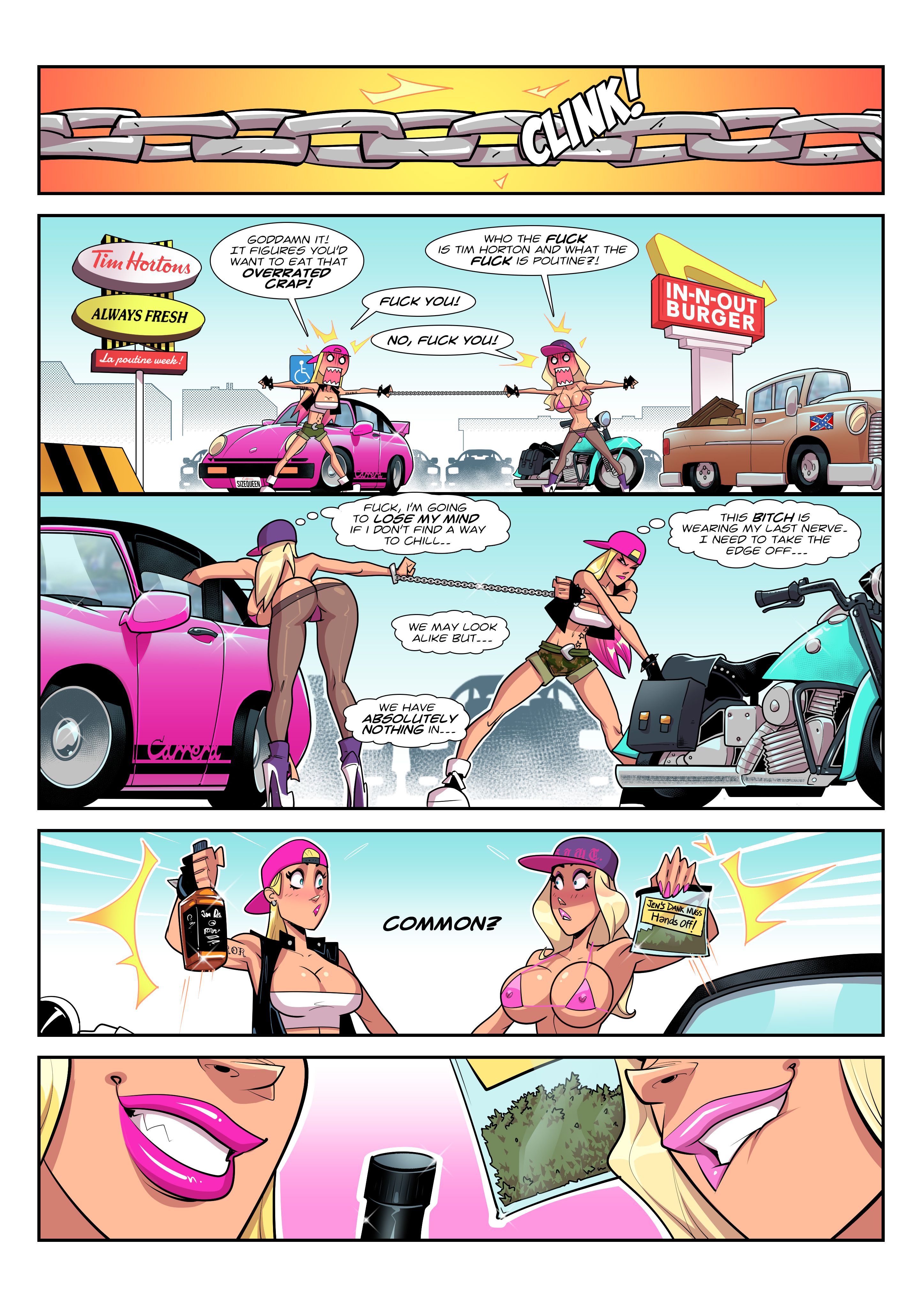Jen And Amber Don’t Get Along [Cherry Mouse Street] - Chapter 1 — Page 5