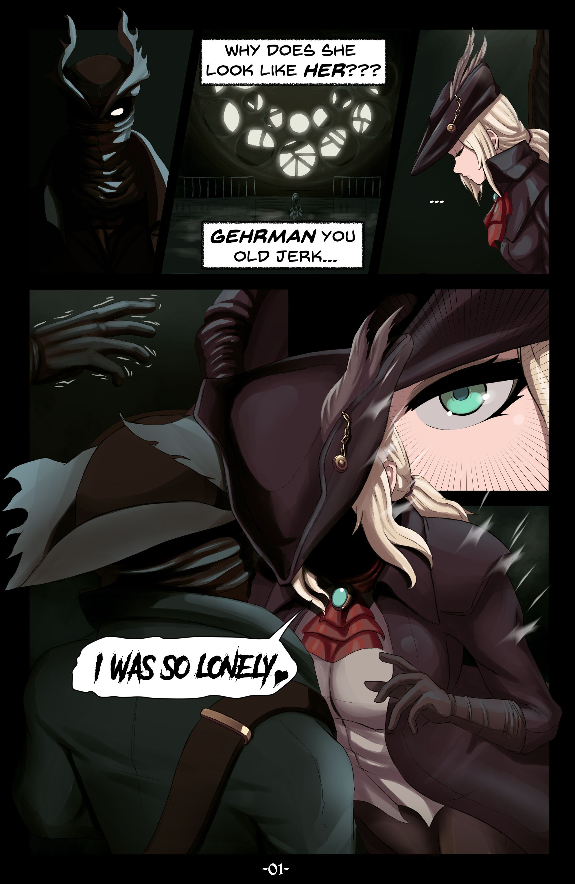 Lady Maria Of The Astral Cocktower (Bloodborne) [NowaJoestar] - Chapter 1 — Page 21