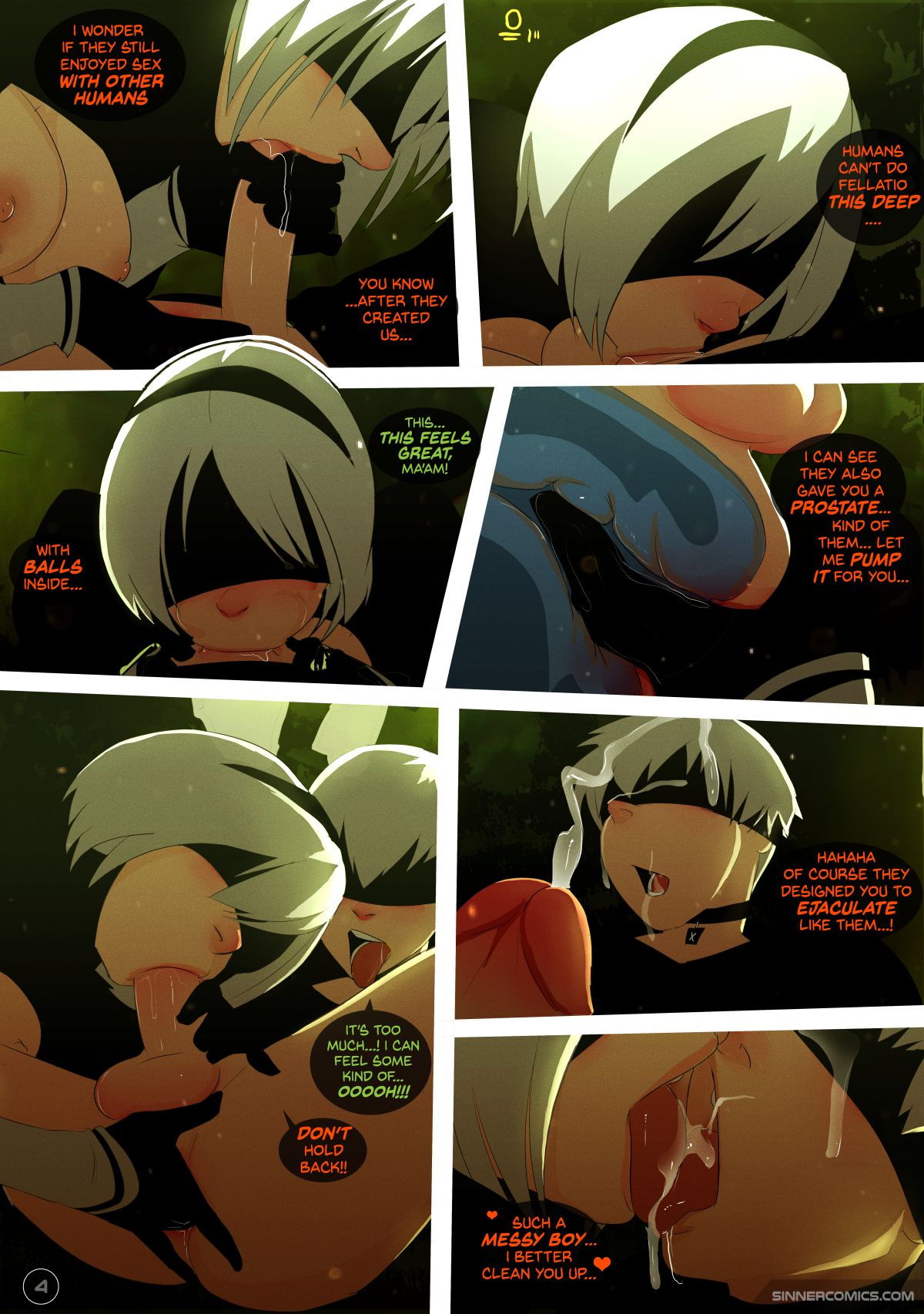 NieR: Automata XXX (NieR: Automata) [SillyGirl] - Chapter 1 — Page 4