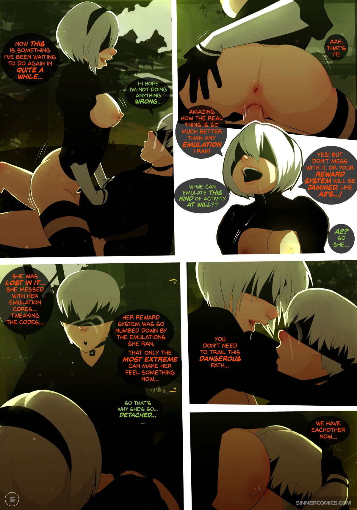 NieR: Automata XXX (NieR: Automata) [SillyGirl] - Chapter 1 — Page 5