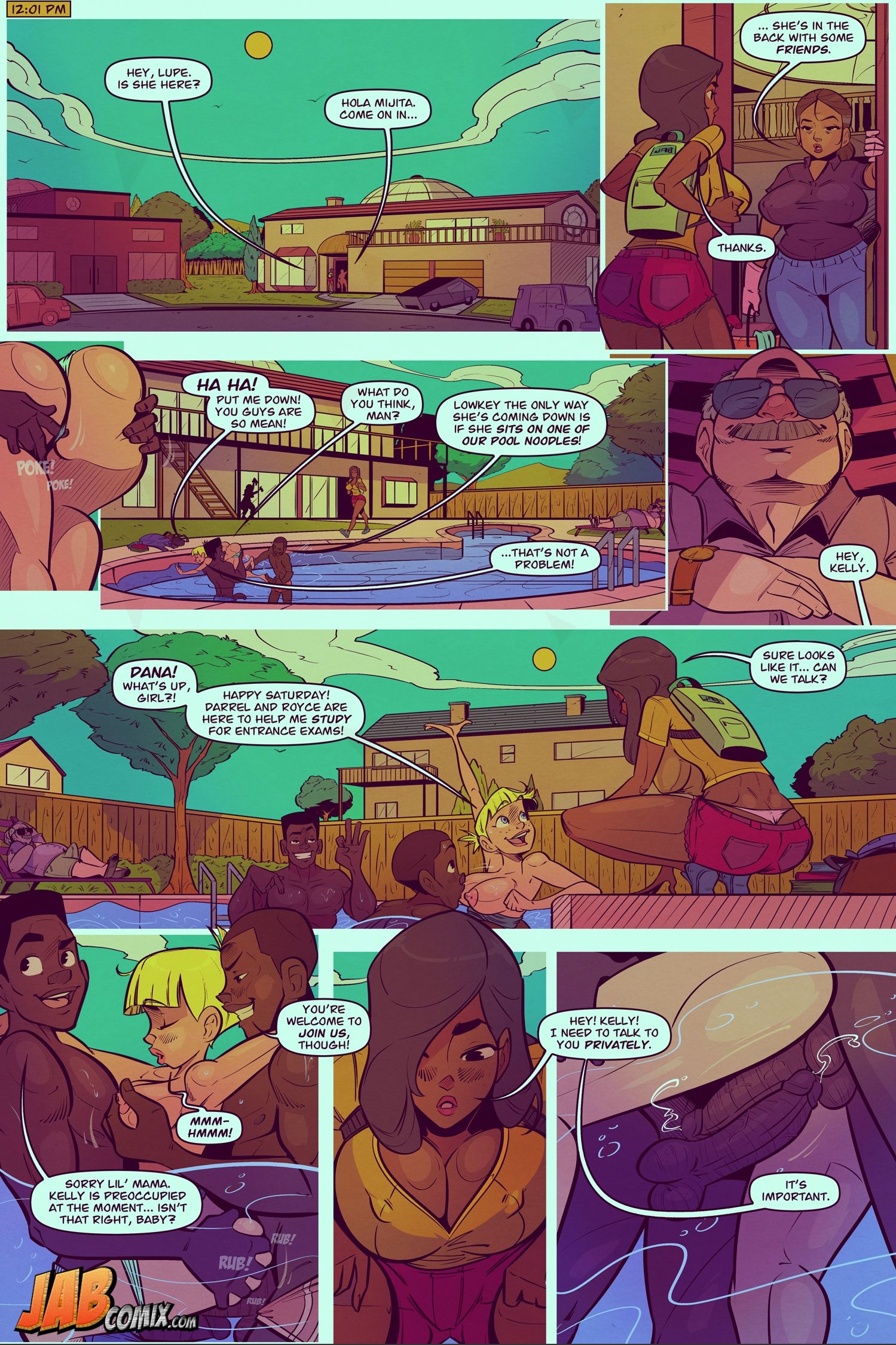 DNA [JABComix] - Chapter 3 — Page 7