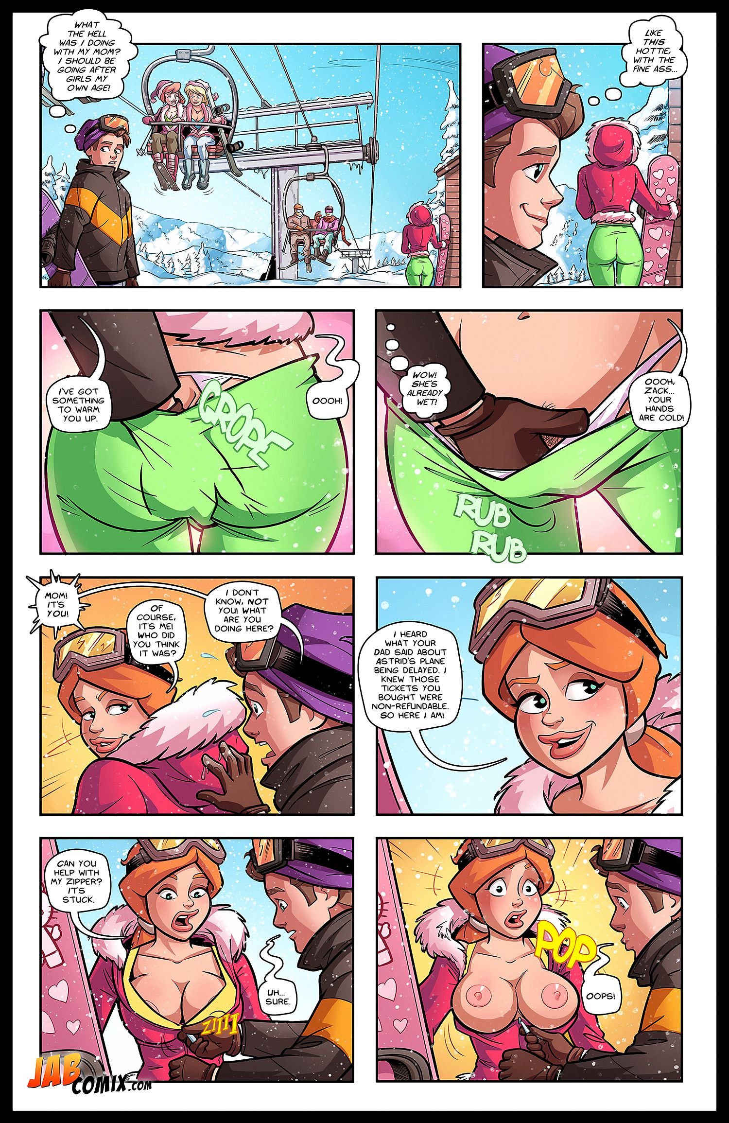 Snowed In [JABComix] - Chapter 1 — Page 11