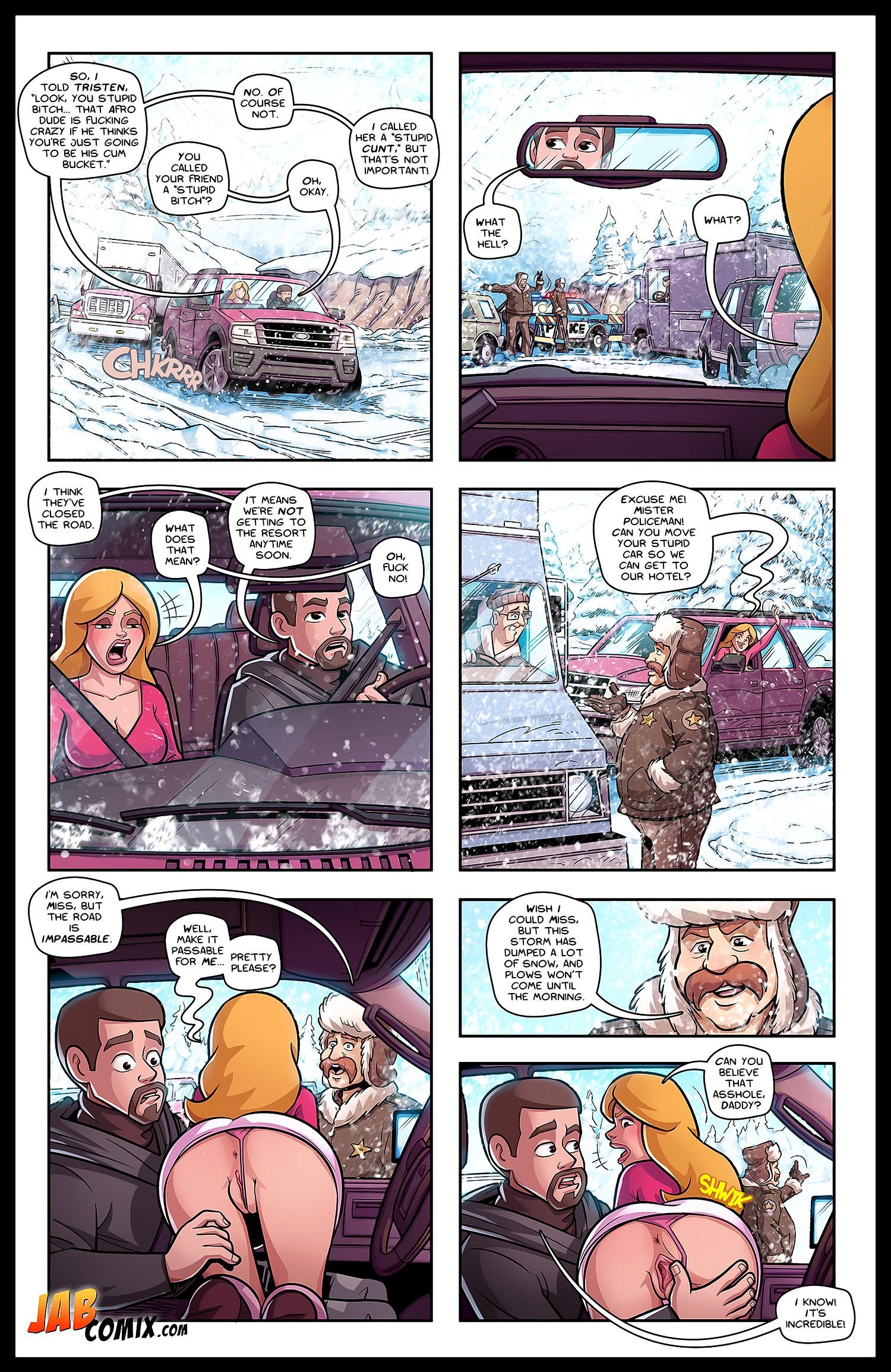 Snowed In [JABComix] - Chapter 1 — Page 14