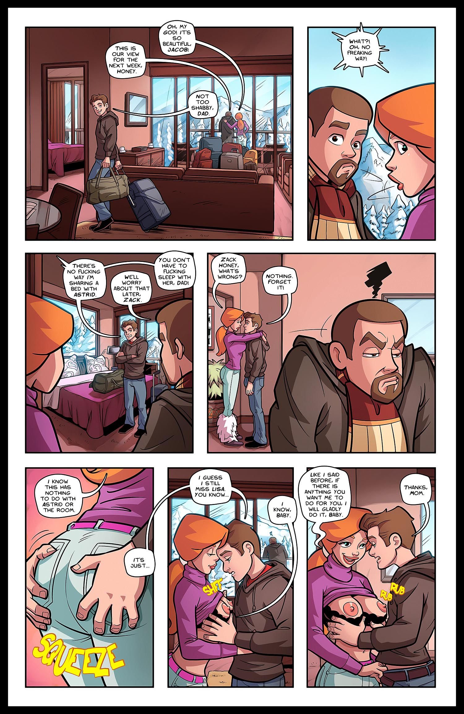 Snowed In [JABComix] - Chapter 1 — Page 4
