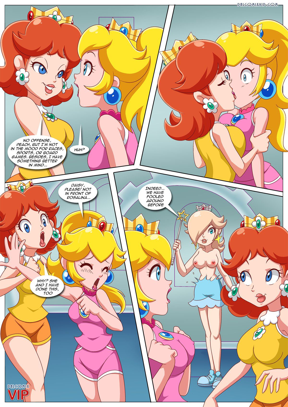 Peachy Party (Mario Series) [Palcomix] - Chapter 1 — Page 4