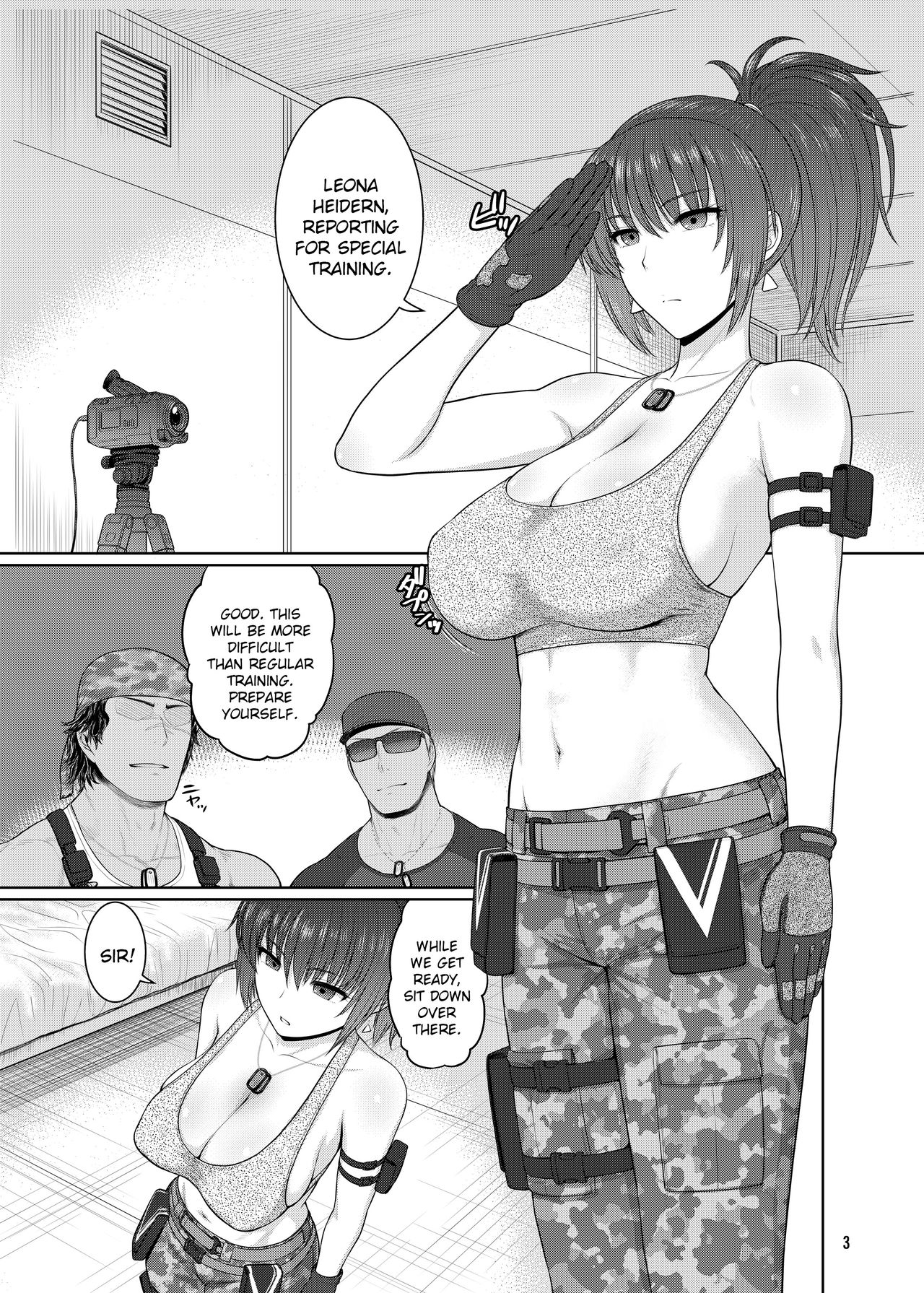 The Daily Life Of Leona Heidern (The King of Fighters) [ST.Germain-Sal] - Chapter 1 — Page 4
