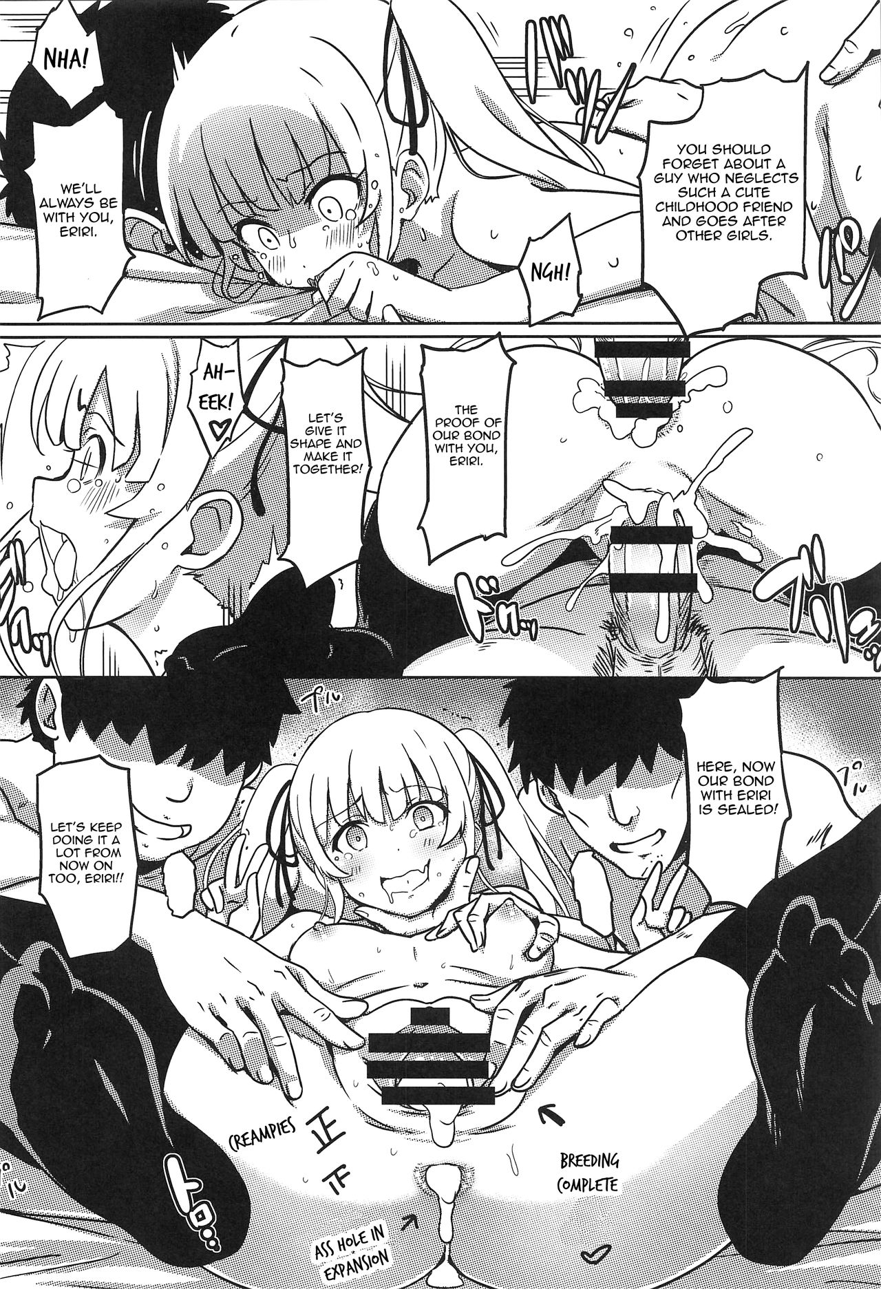 NTR From A Dull Man (Saekano: How to Raise a Boring Girlfriend) [Eitarou] - Chapter 1 — Page 19
