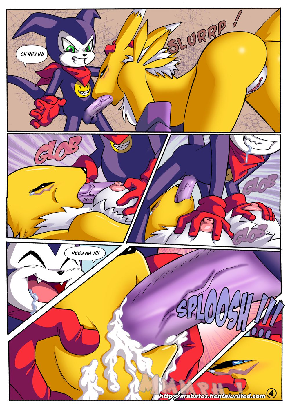 Digimon (Digimon) [Arabatos] - Chapter 1 — Page 4
