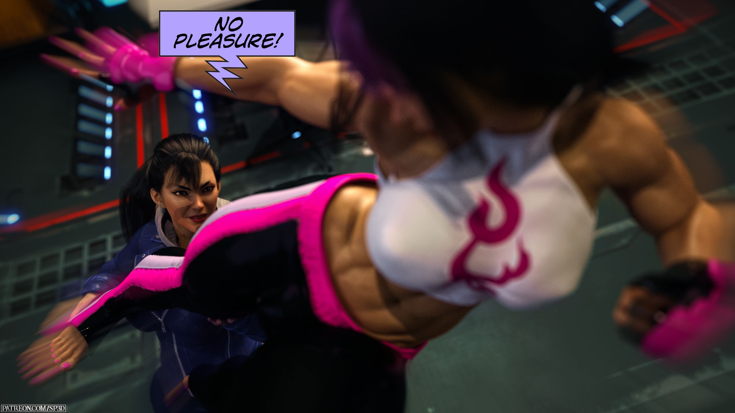 The Good, The Bad, And The Psycho (Street Fighter) [SquarePeg3D] - Chapter 1 — Page 8