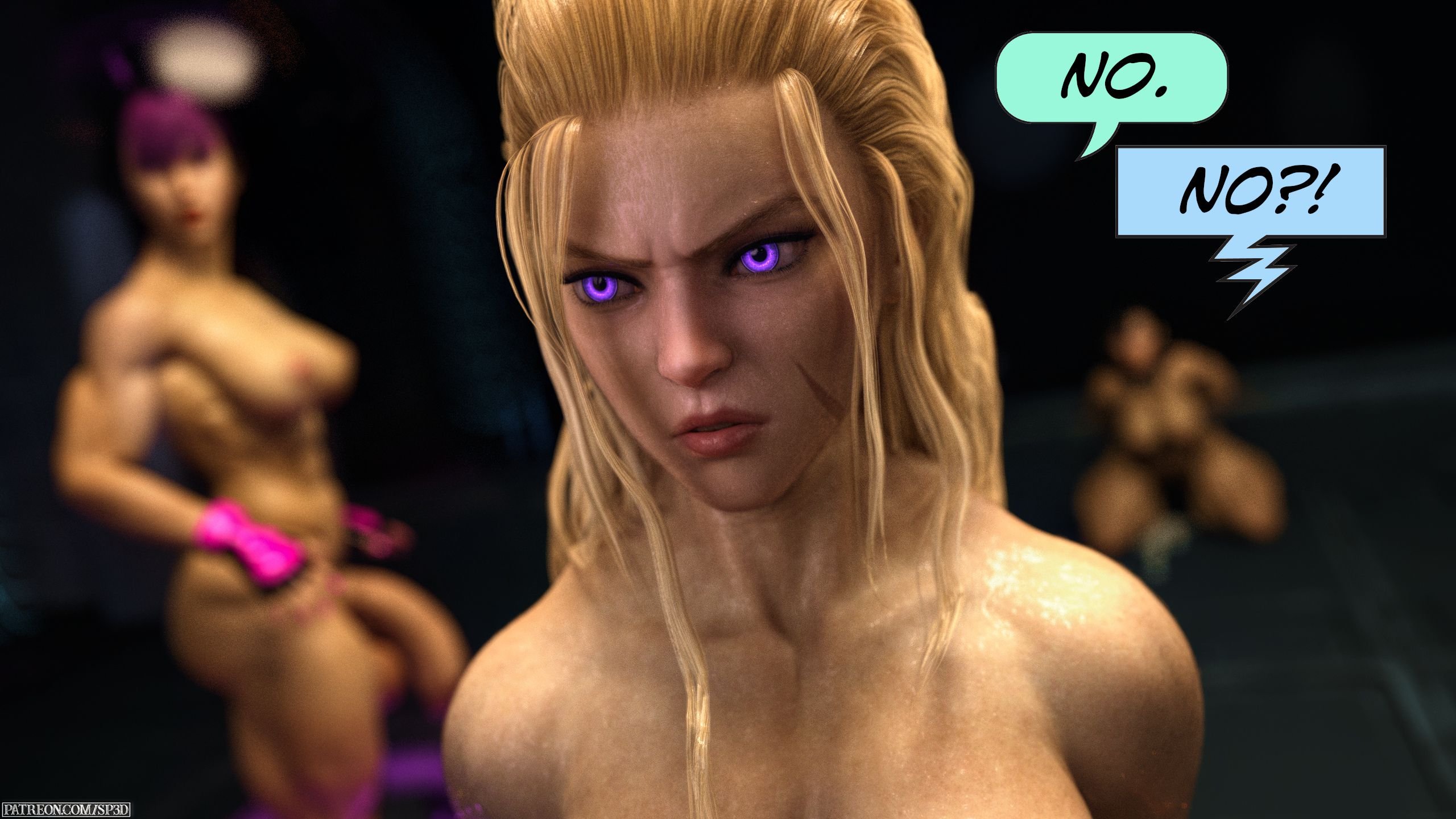 The Good, The Bad, And The Psycho (Street Fighter) [SquarePeg3D] - Chapter 1 — Page 92