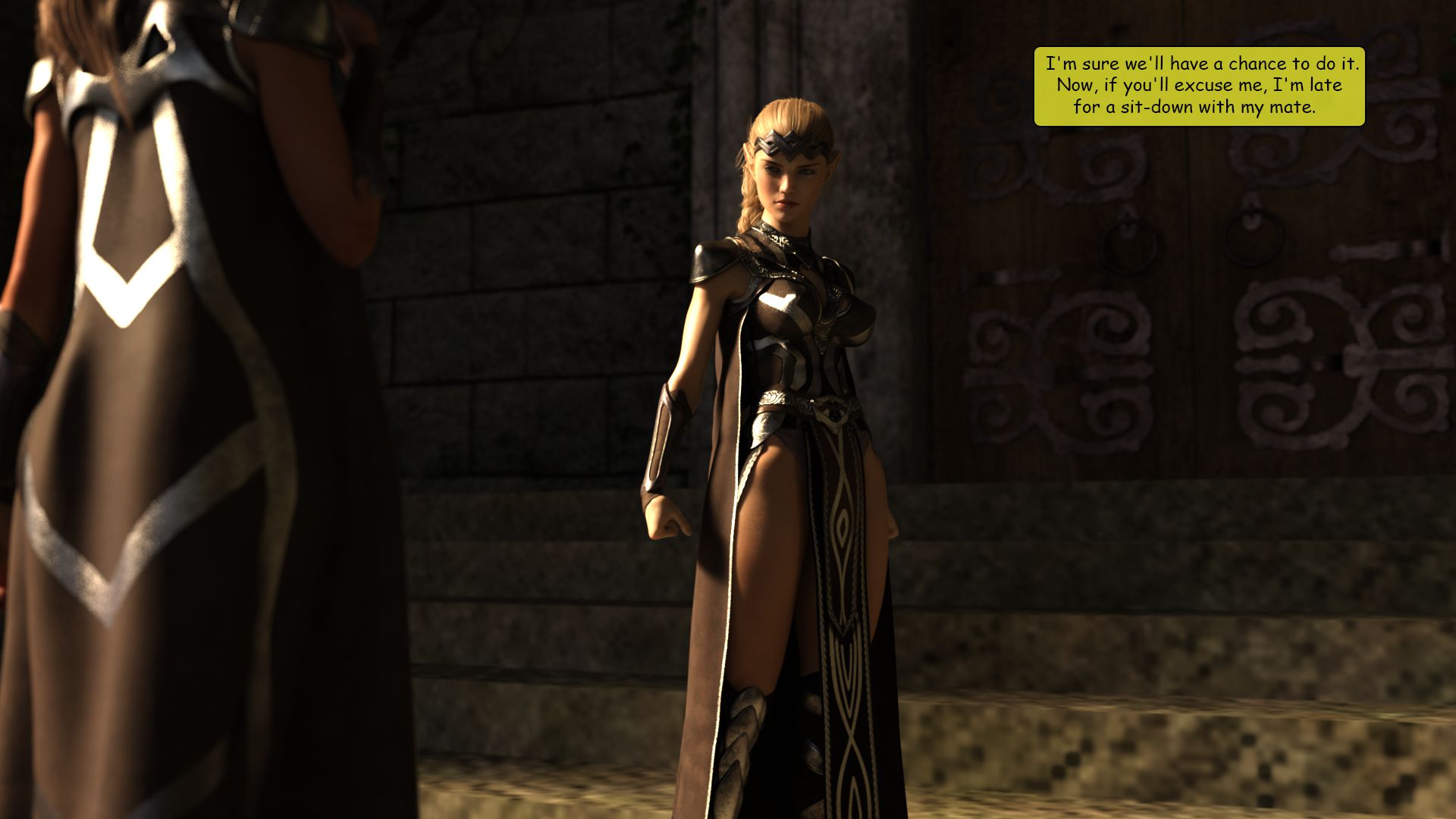 Elf VS Barbarian [Kizaru3D] - Chapter 2 — Page 130