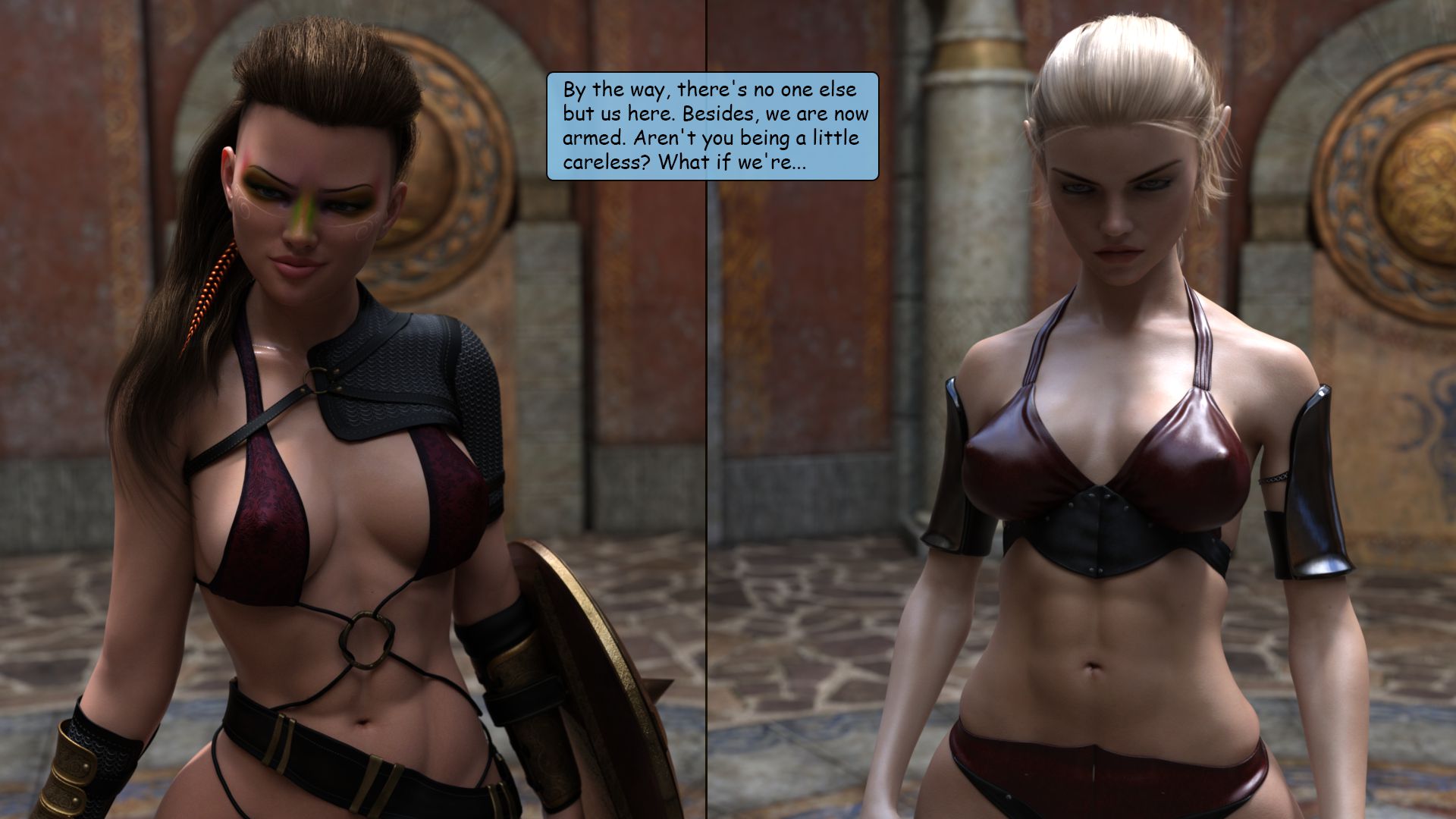 Elf VS Barbarian [Kizaru3D] - Chapter 2 — Page 18