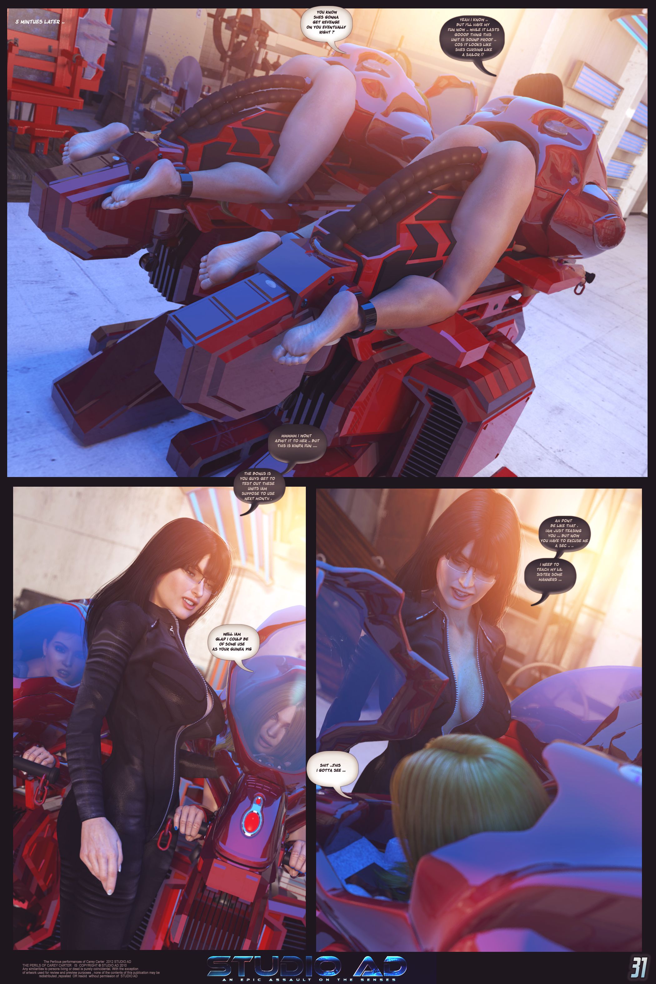 The Kinky Adventures Of Carey [Studio AD] - Chapter 3 — Page 30