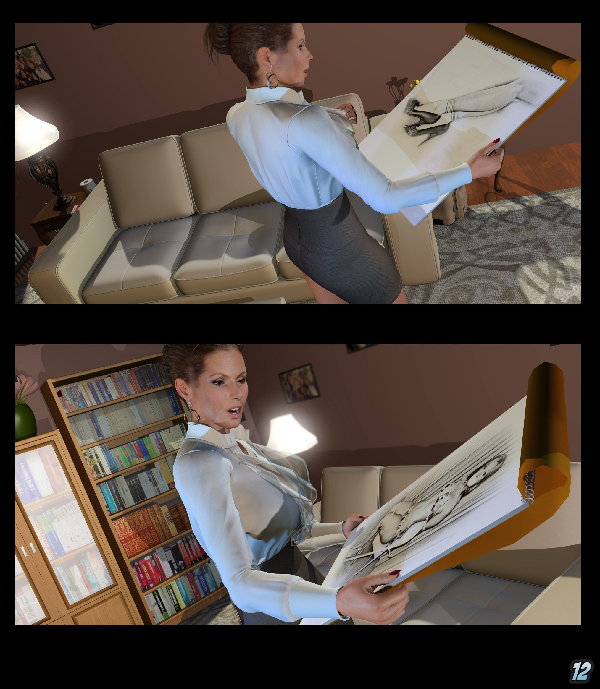 Tied Mom [Studio AD] - Chapter 3 — Page 12