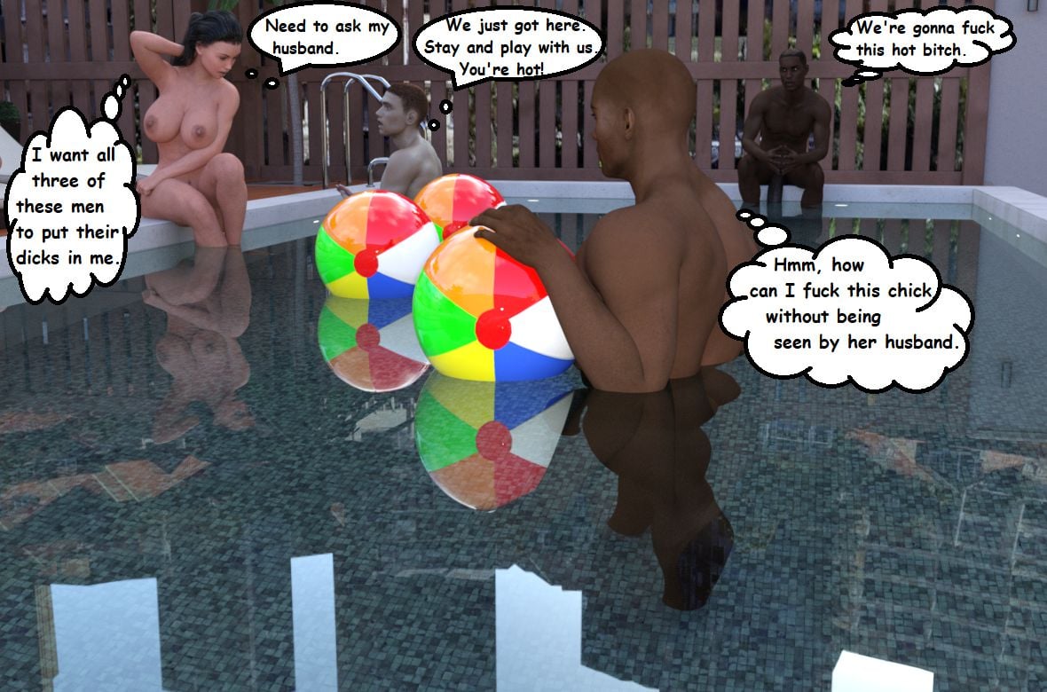 Cuckold Pool Party [Mature3DComics] - Chapter 1 — Page 22
