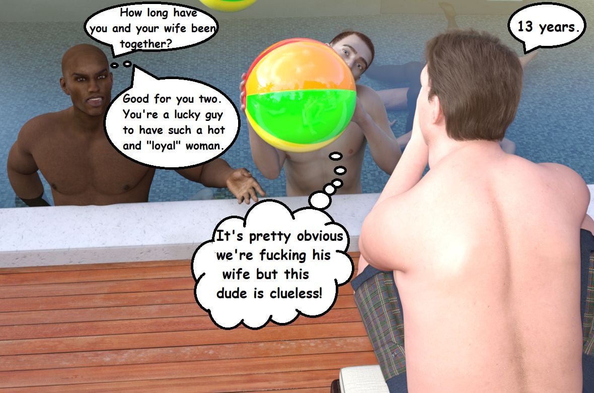 Cuckold Pool Party [Mature3DComics] - Chapter 1 — Page 33