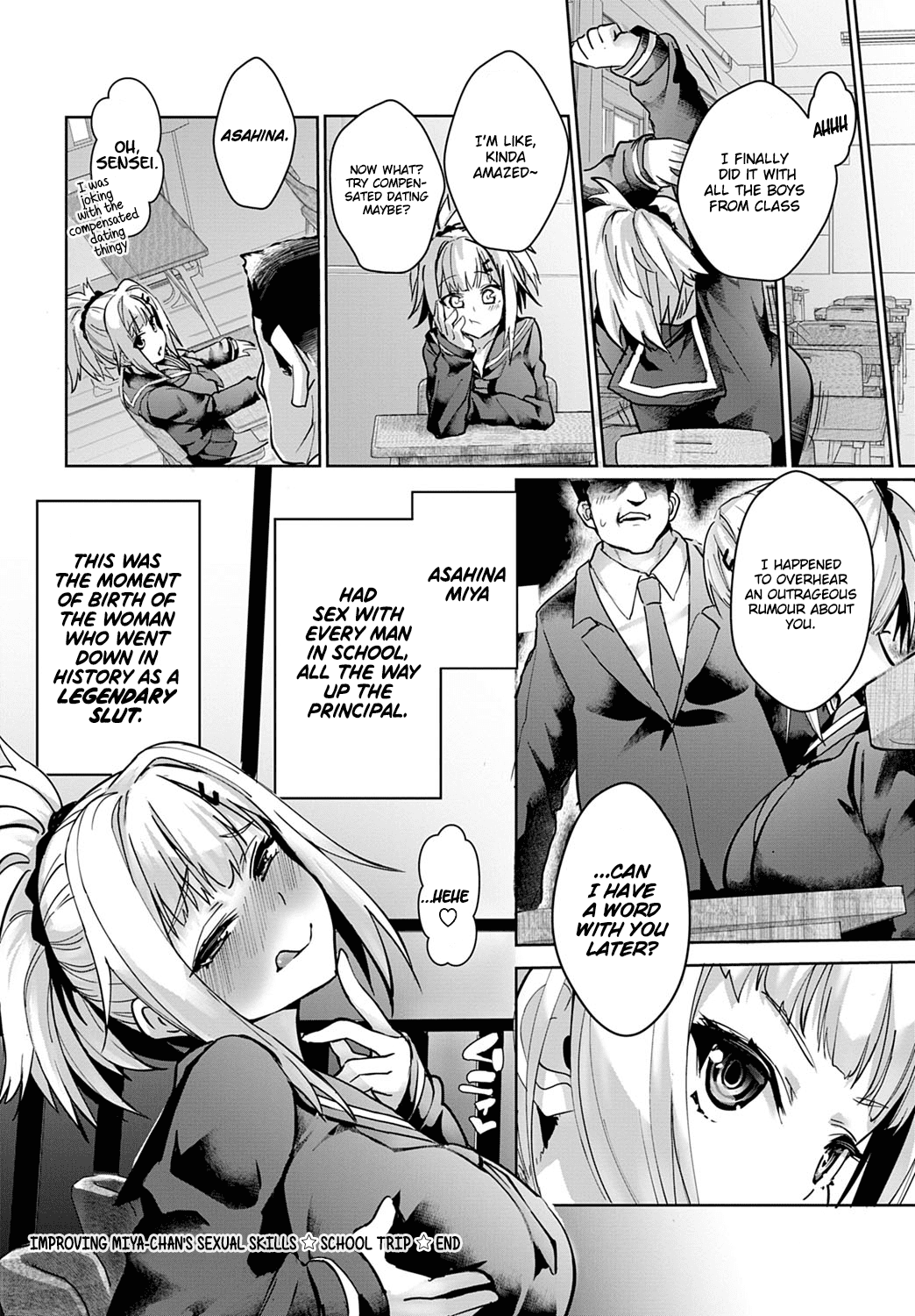 Improving Miya-chan’s Sexual Skills [Wise Speak] - Chapter 2 — Page 28
