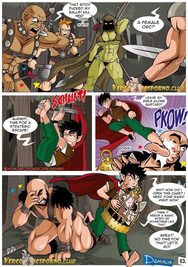 SexSword Legends [Deavalin] - Chapter 1 — Page 4