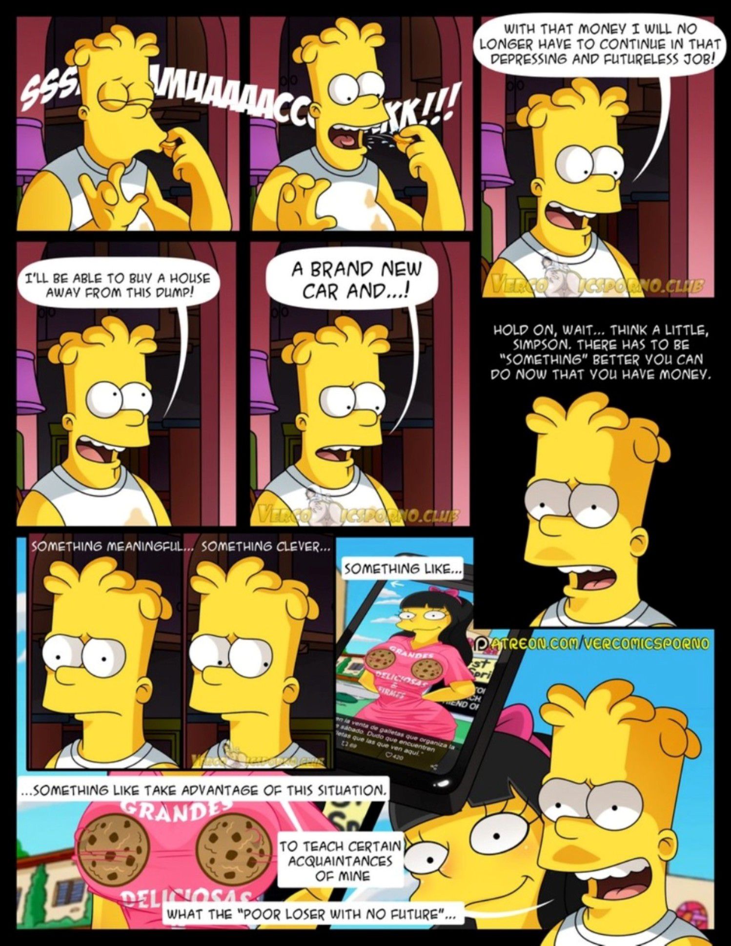 There’s No Sex Without EX (The Simpsons) [Milky Bunny] - Chapter 1 — Page 11