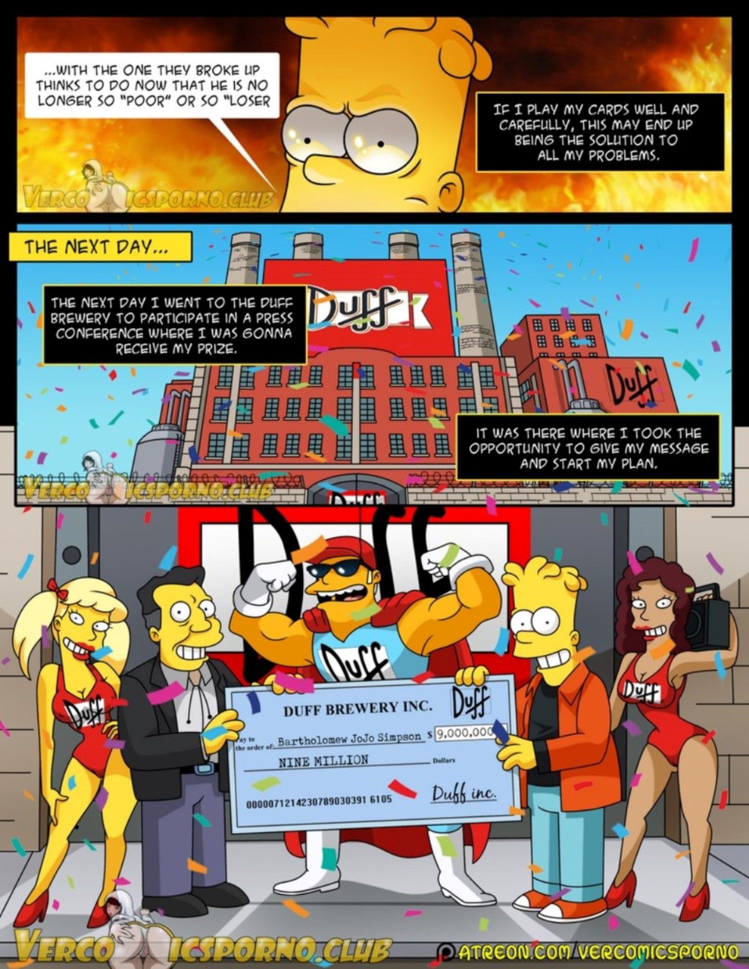 There’s No Sex Without EX (The Simpsons) [Milky Bunny] - Chapter 1 — Page 12