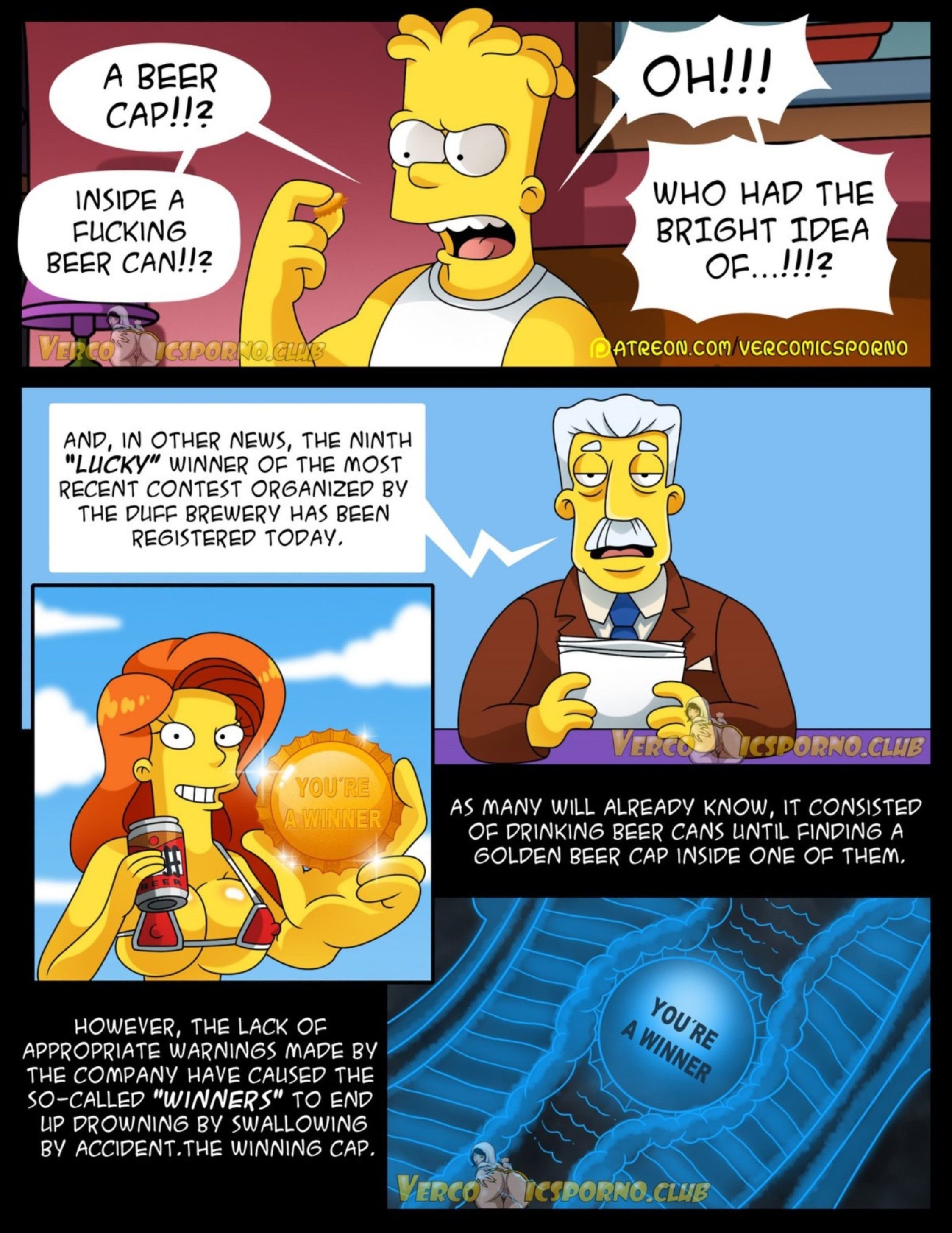 There’s No Sex Without EX (The Simpsons) [Milky Bunny] - Chapter 1 — Page 8