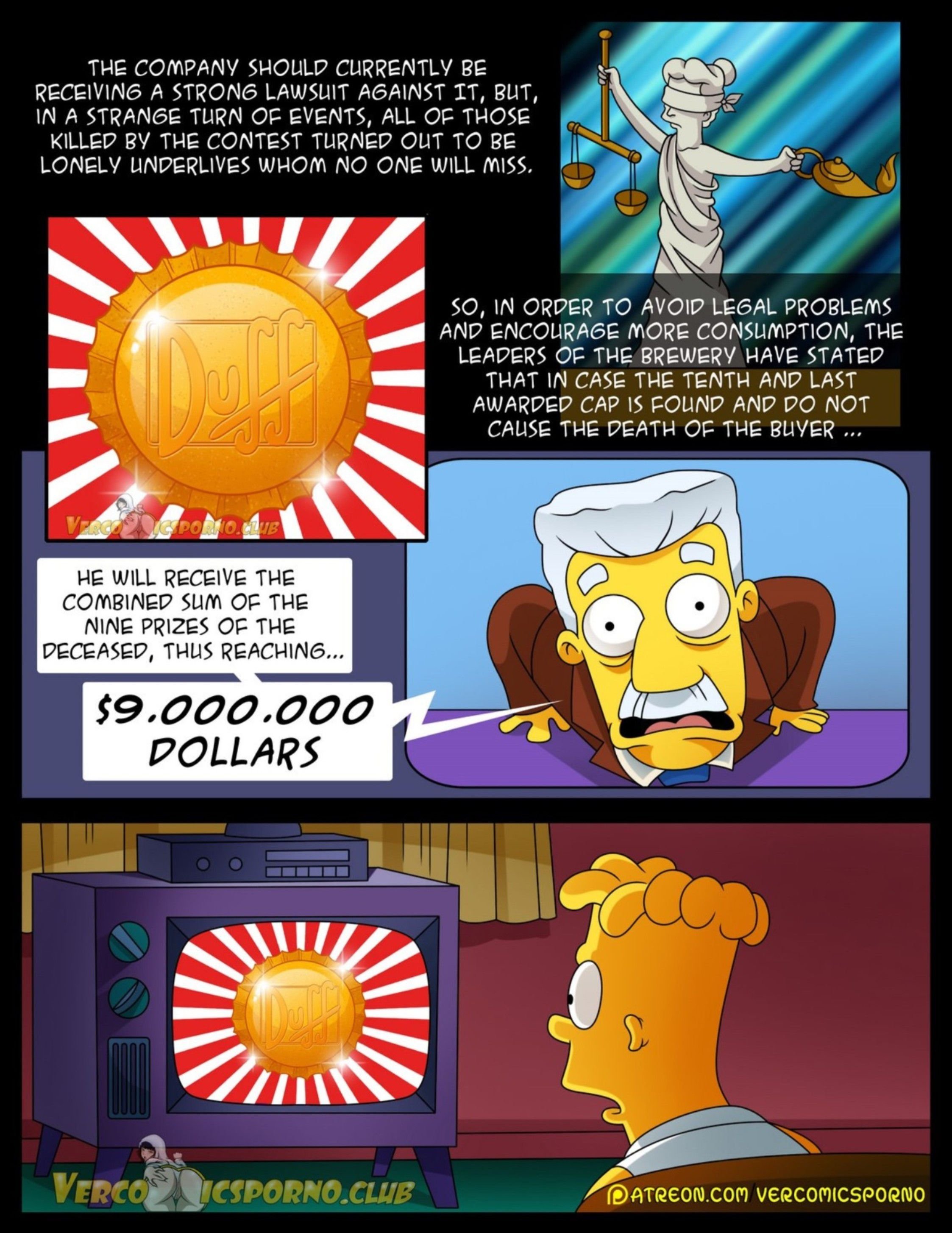 There’s No Sex Without EX (The Simpsons) [Milky Bunny] - Chapter 1 — Page 9