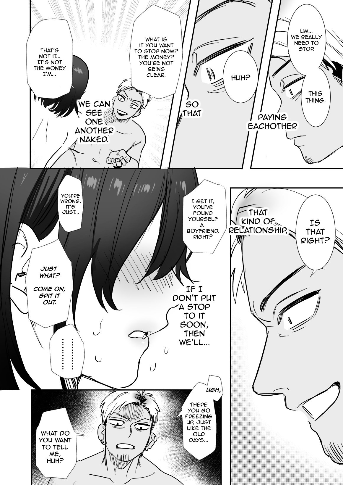 〇sen-yen de Oppai Misete [Oniben Katze] - Chapter 1 — Page 25