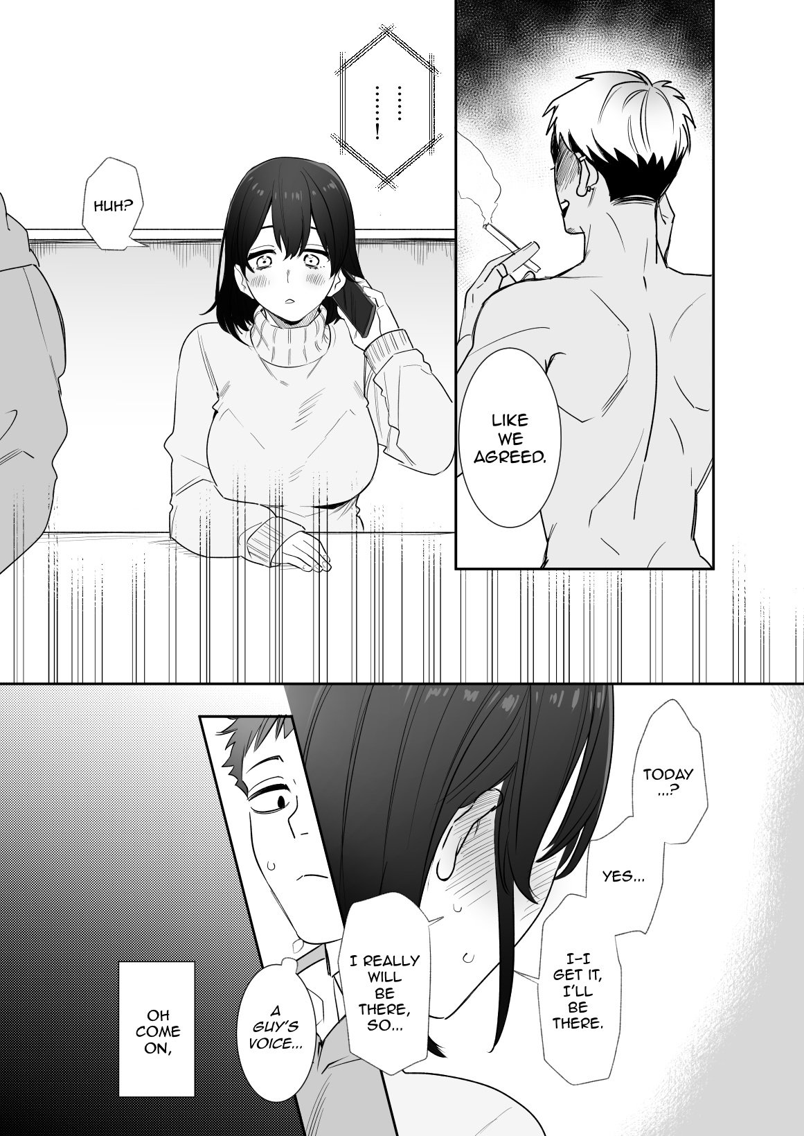 〇sen-yen de Oppai Misete [Oniben Katze] - Chapter 1 — Page 4